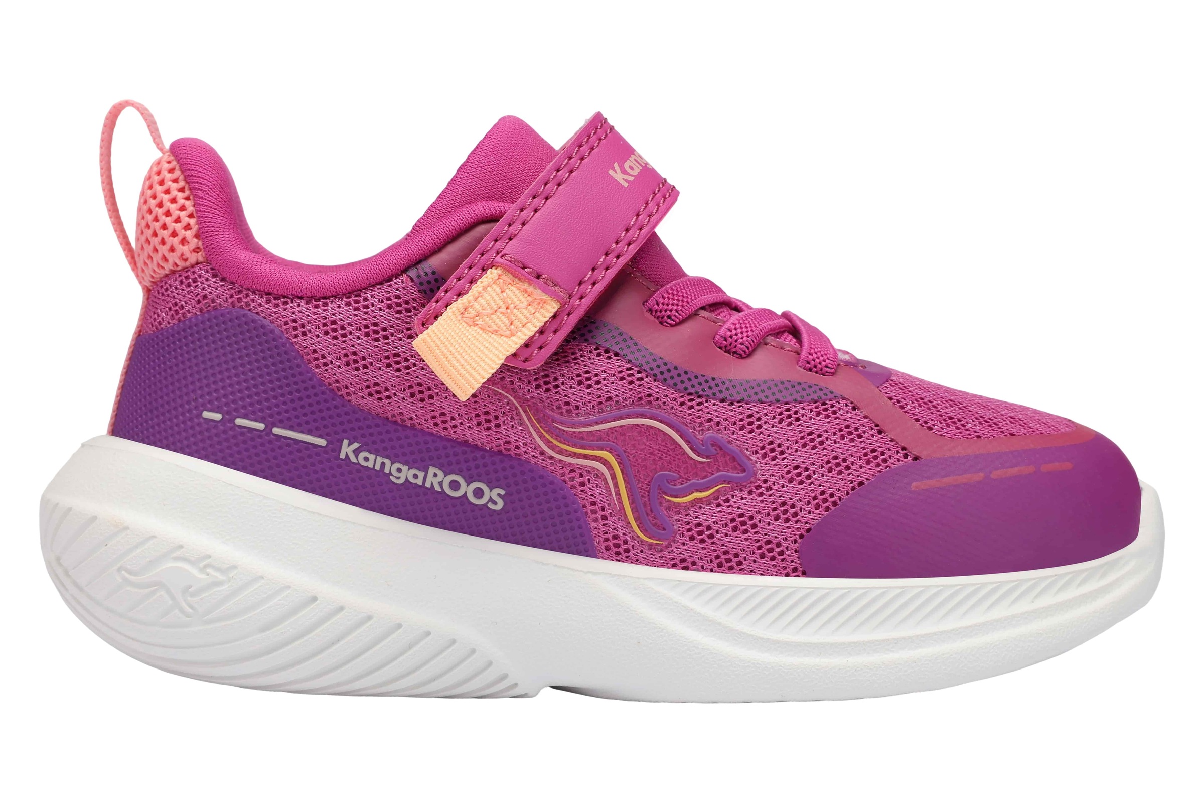 KangaROOS K-RDI Pebble EV Sneaker Fuchsia/Peach Fuzz 25 8