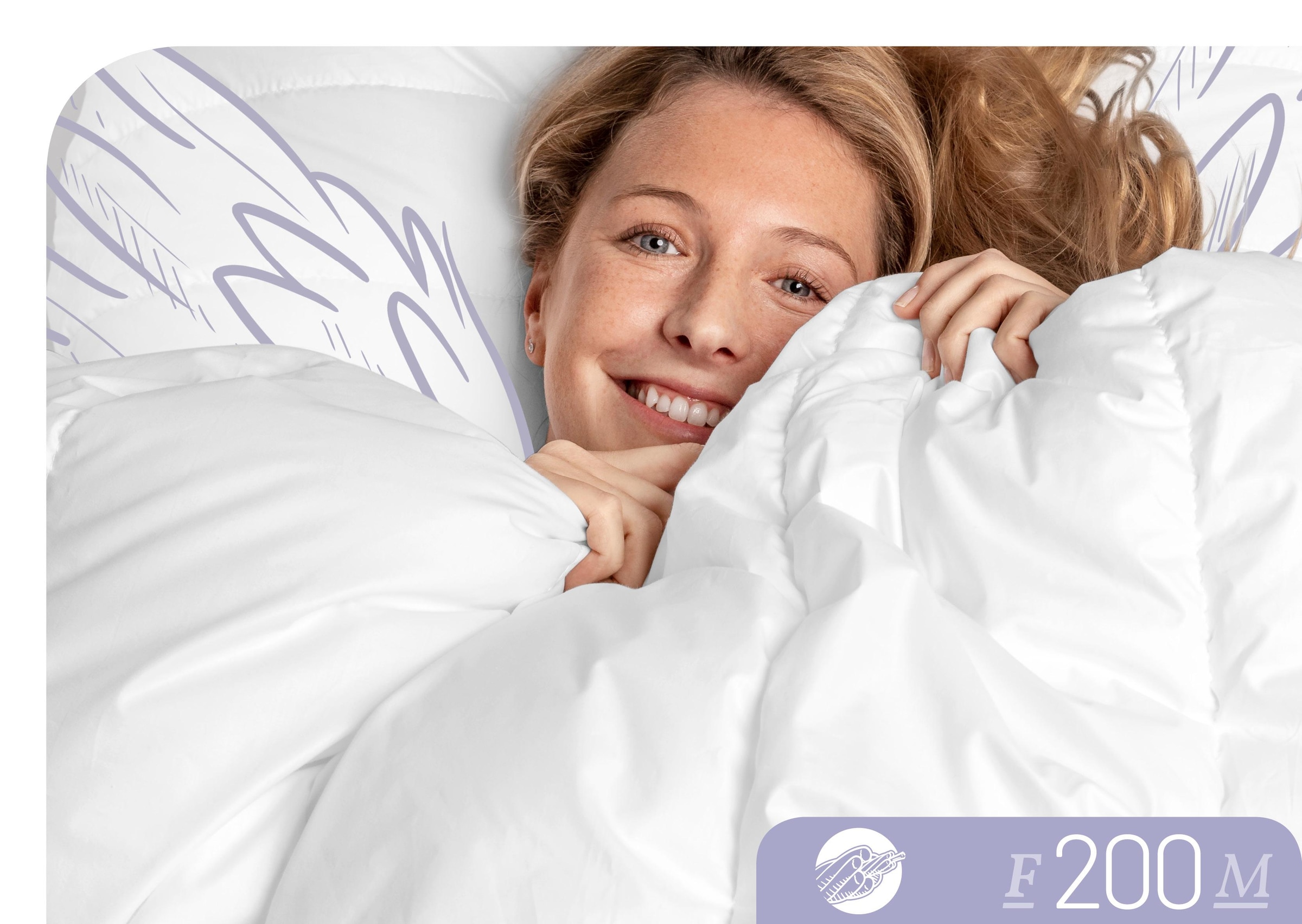 Schlafstil Baumwollbettdecke "F200" leicht 1 Stk. tlg. hergestellt in Deuts günstig online kaufen