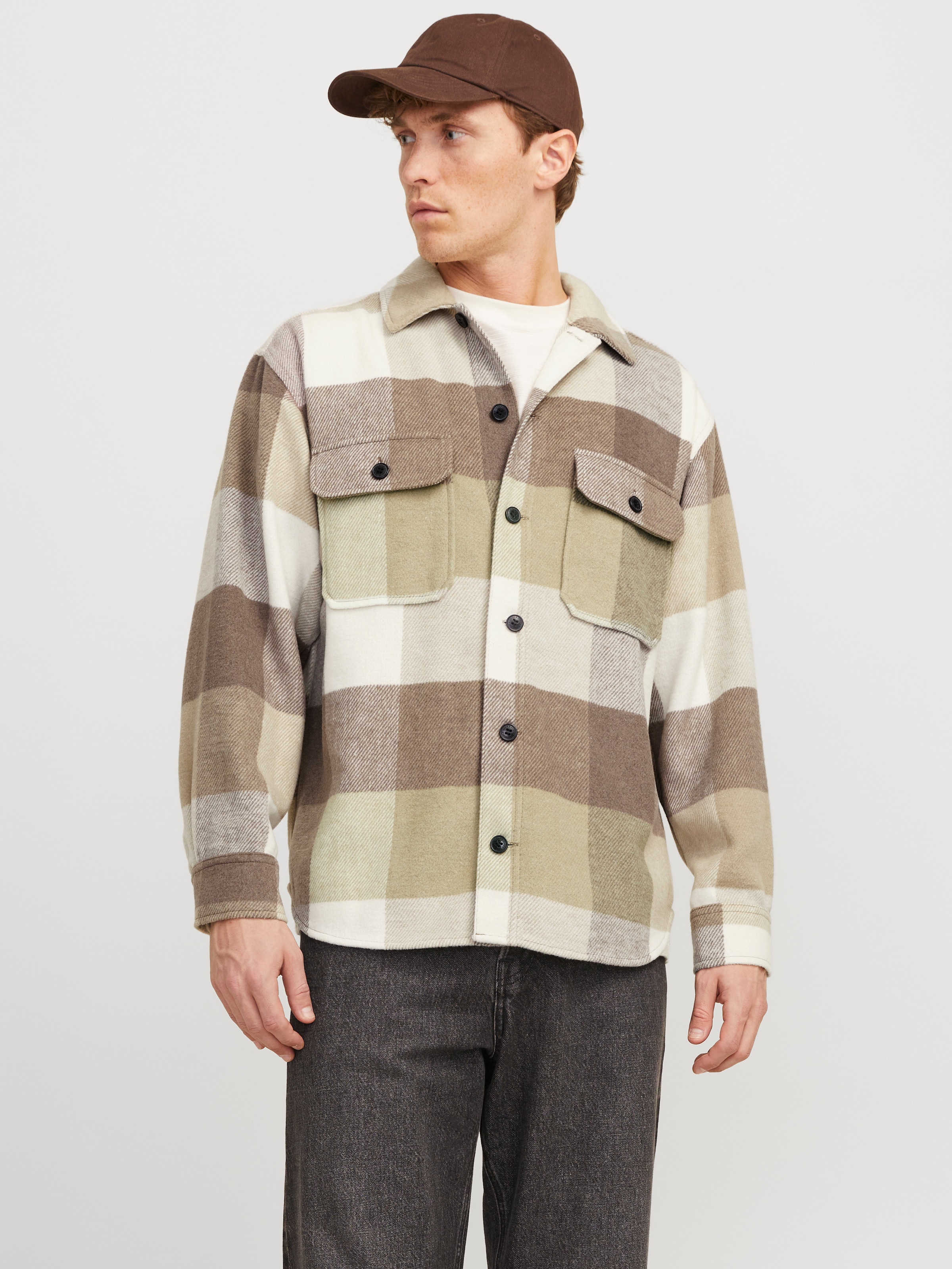 Jack & Jones Langarmhemd "JJEBRADLEY OLLIE OVERSHIRT LS NOOS", mit Brusttas günstig online kaufen