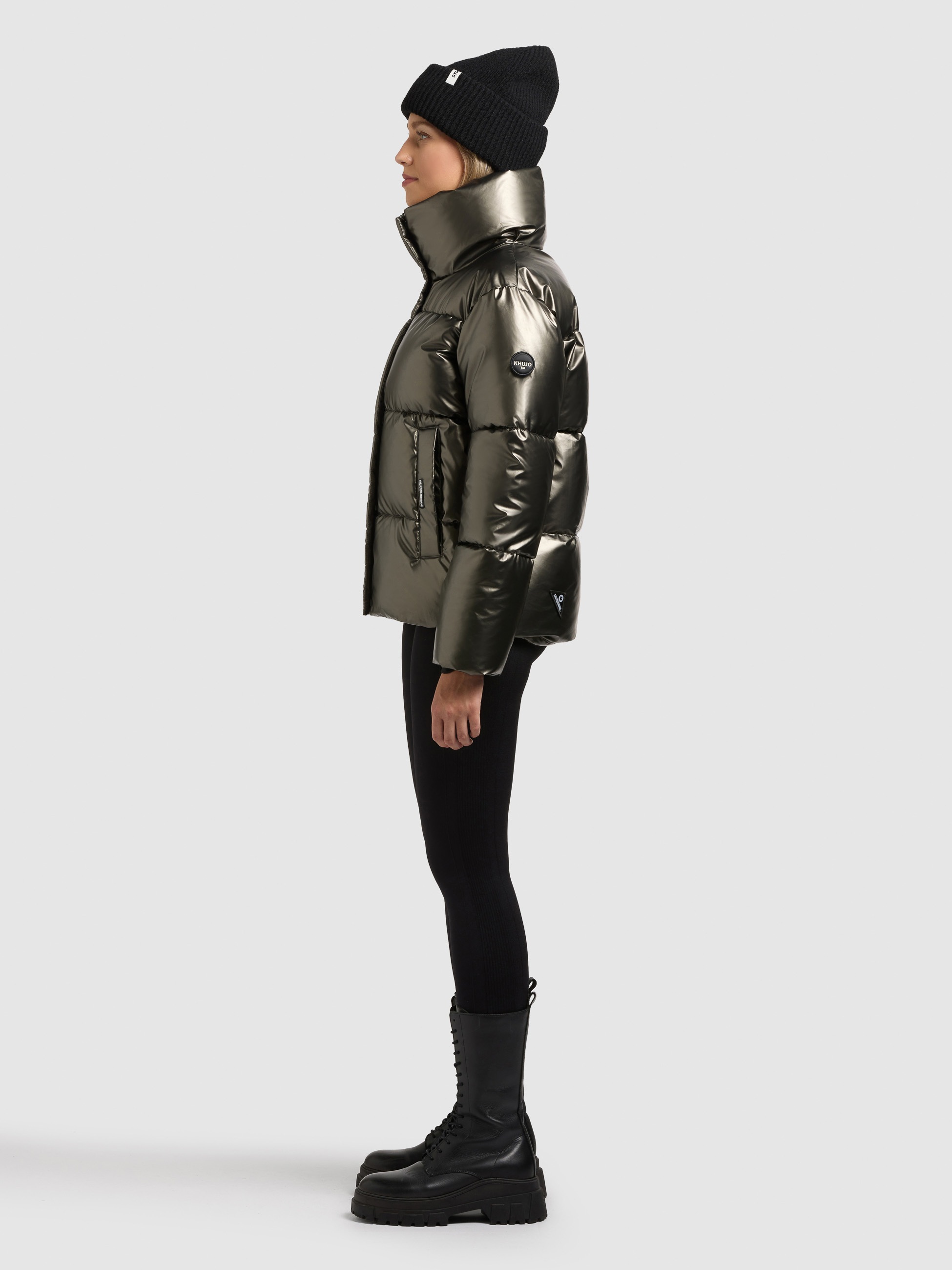 Thumbnail - khujo Steppjacke "RINJA2 SHINY" ohne Kapuze