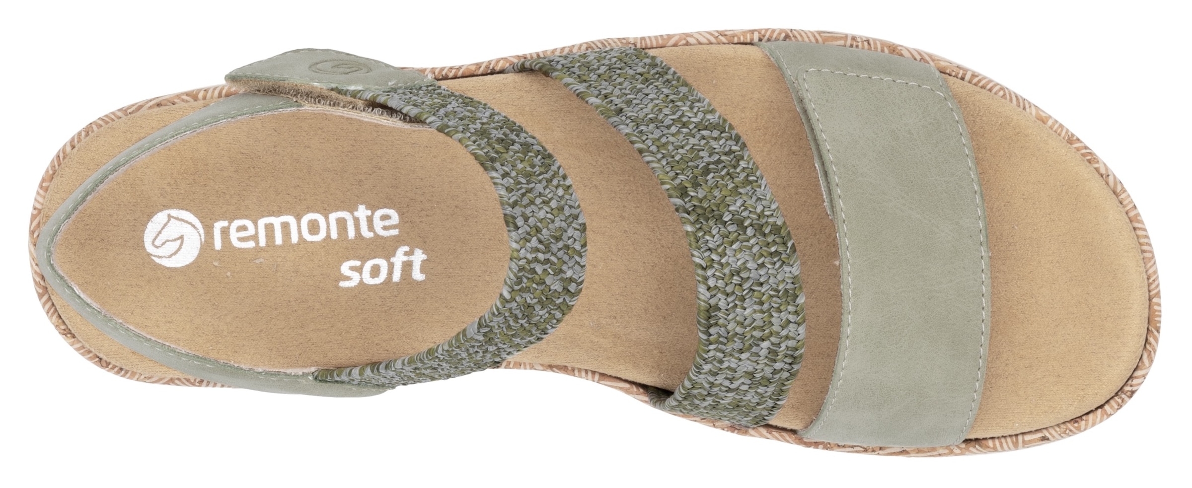 Remonte Keilsandalette, Riemchensandale, Bequemschuh, Sommerschuh mit Soft-Fußbett