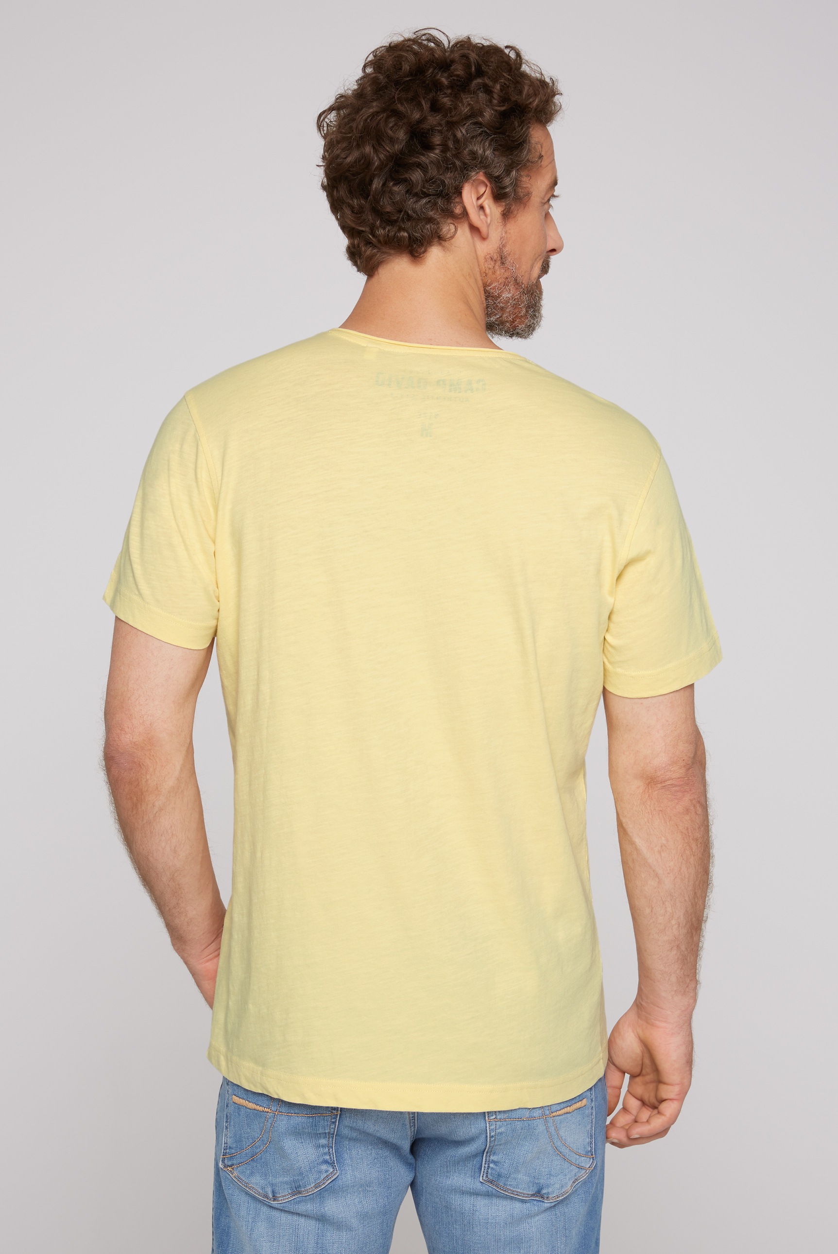 CAMP DAVID V-Shirt, aus Baumwolle