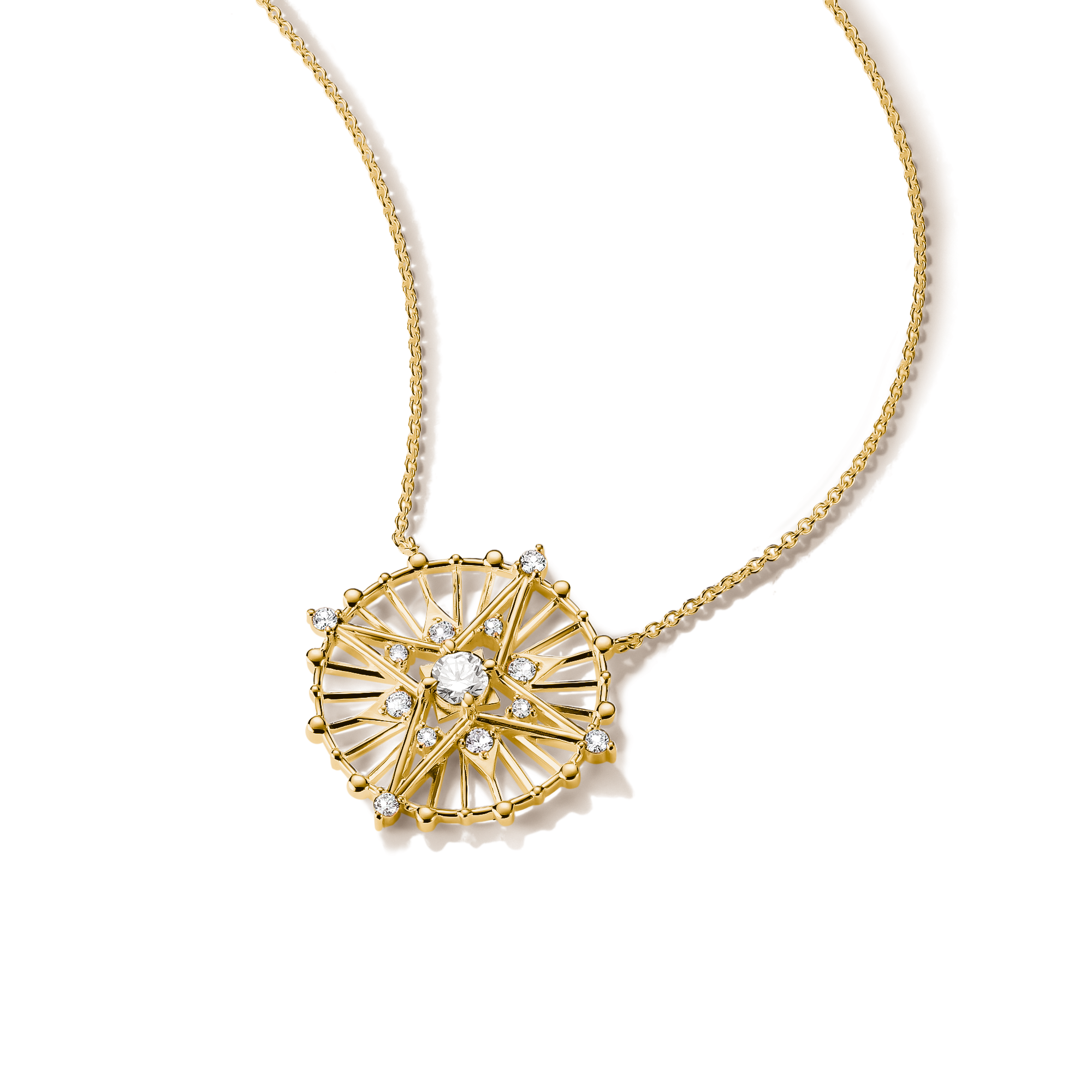 THOMAS SABO Kette mit Anhänger »Midnight Sky Kette« mit Zirkonia (synth.)