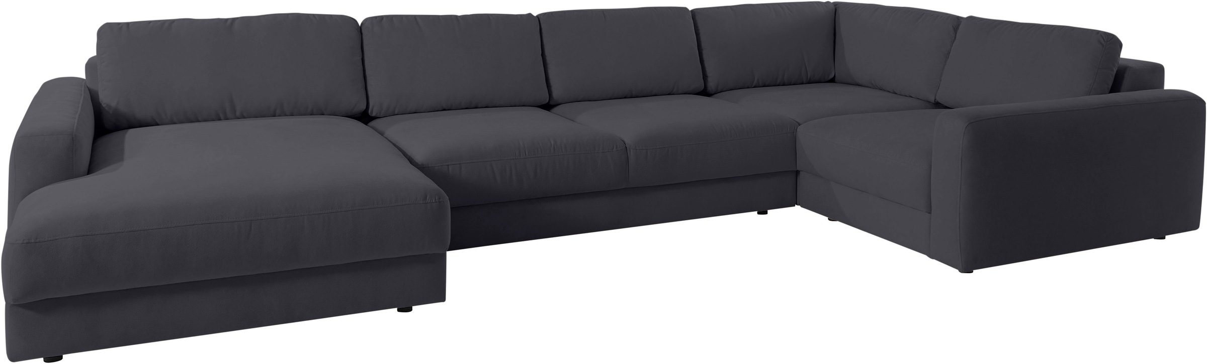 Places of Style Wohnlandschaft »Bloomfield, U-Form«, mit extra tiefer Sitzfläche, wahlweise mit Sitztiefenverstellung
