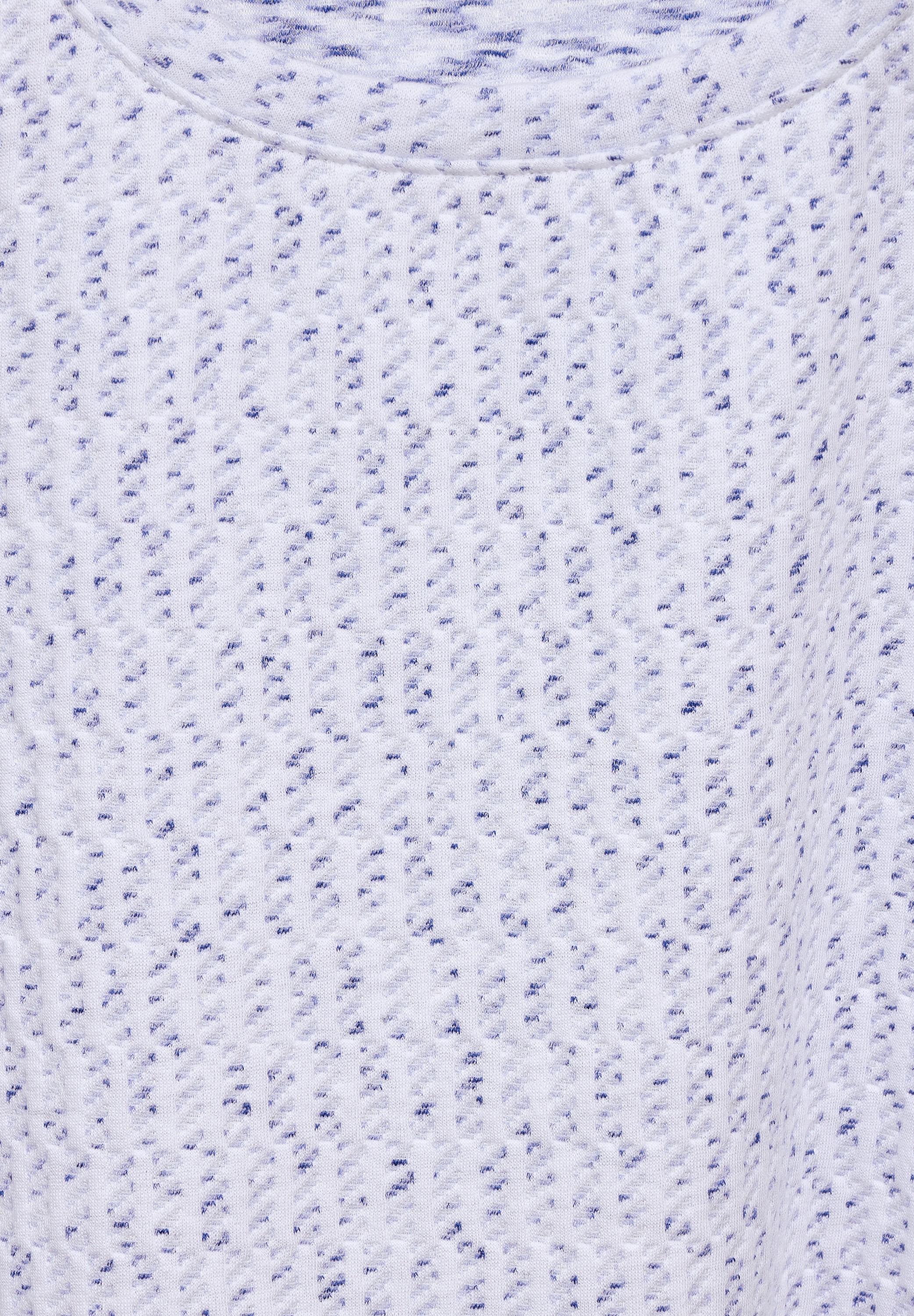 Cecil Langarmshirt, in Melange Optik