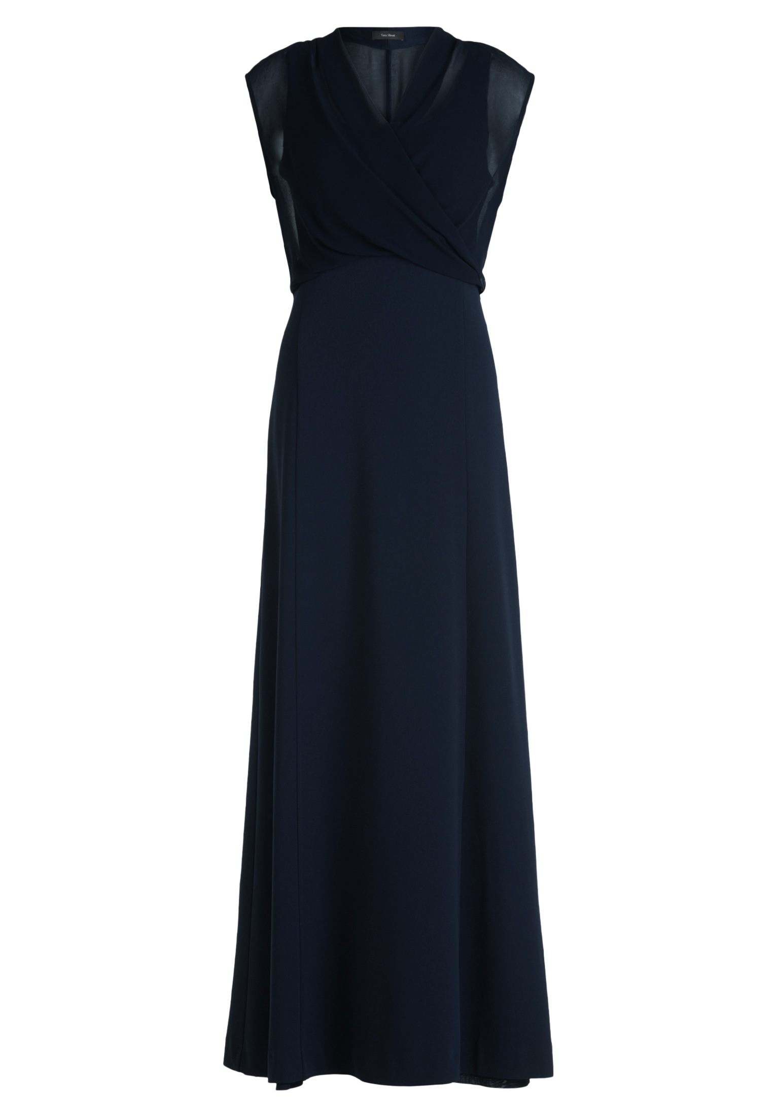 Vera Mont Abendkleid "Damen Abendkleid mit Raffung" Ohne Tasche Materialmix günstig online kaufen