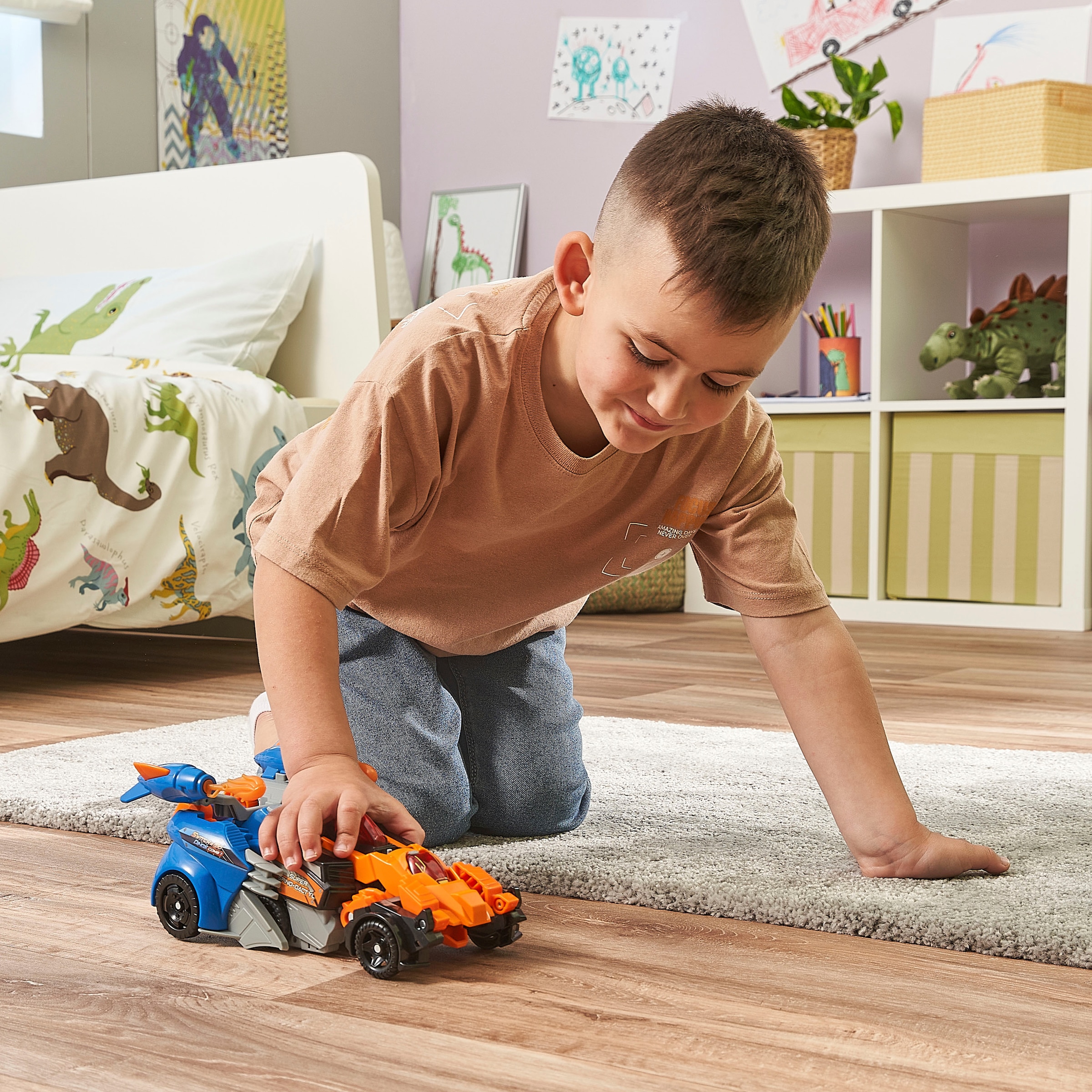 Vtech® Spielfigur »Switch & Go Dinos 2-in-1 Spinosaurus & Pterodaktylus«, mit Sound und Lichteffekten