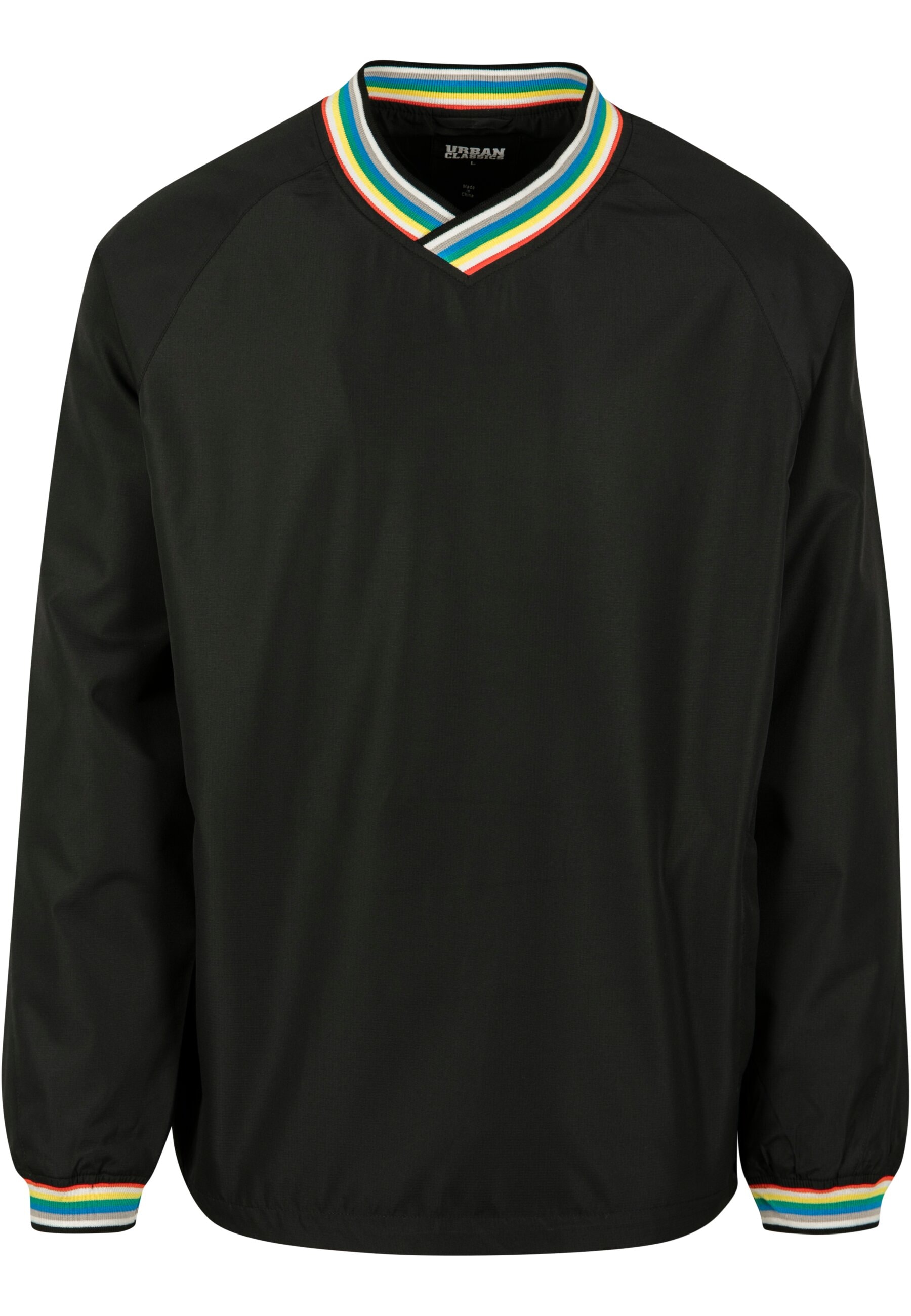 URBAN CLASSICS Rundhalspullover "Urban Classics Herren Warm Up Pull Over" 1 günstig online kaufen