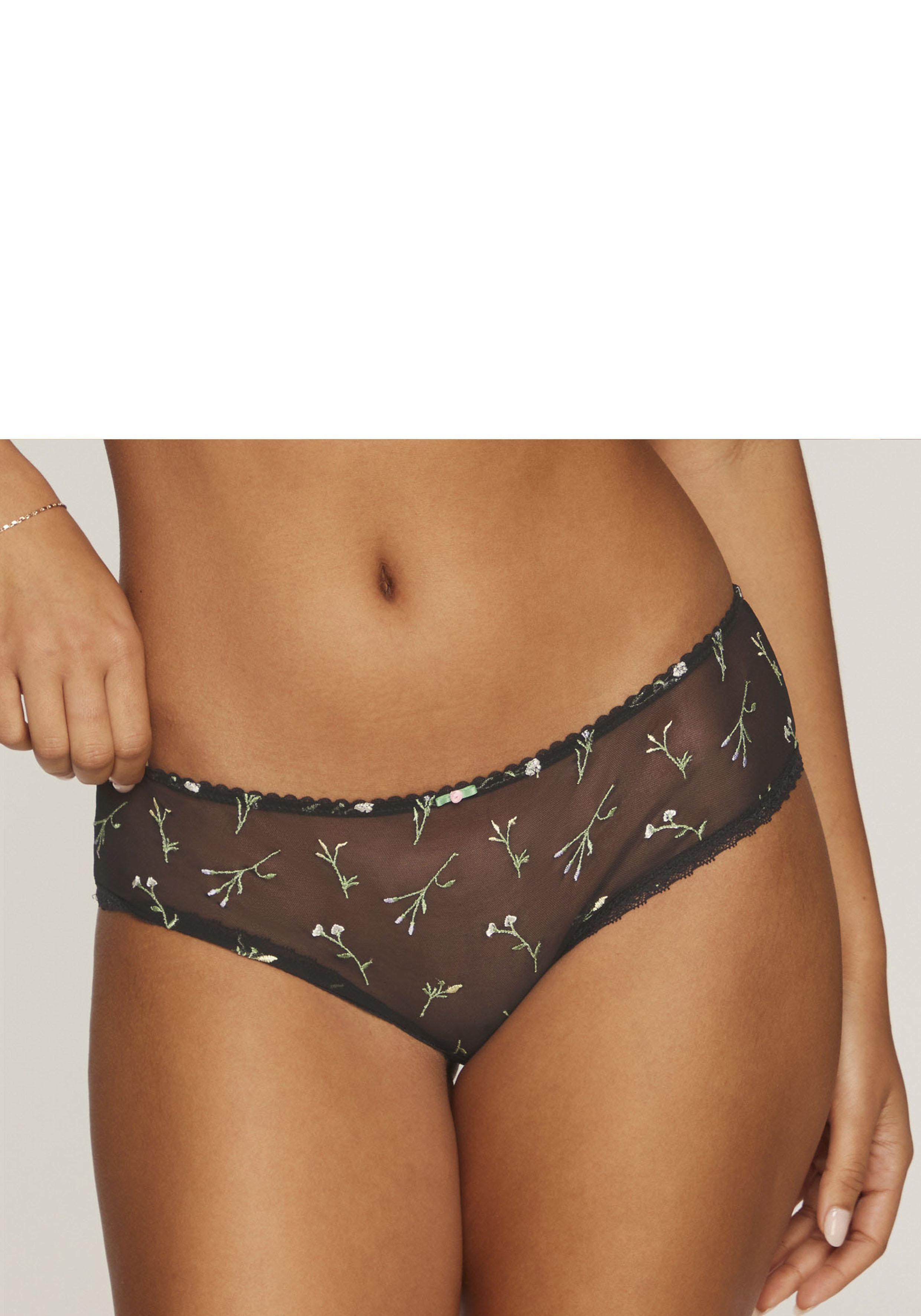 Vivance Panty "Thea" mit Blumen aus feiner Stickereispitze, sexy Dessous