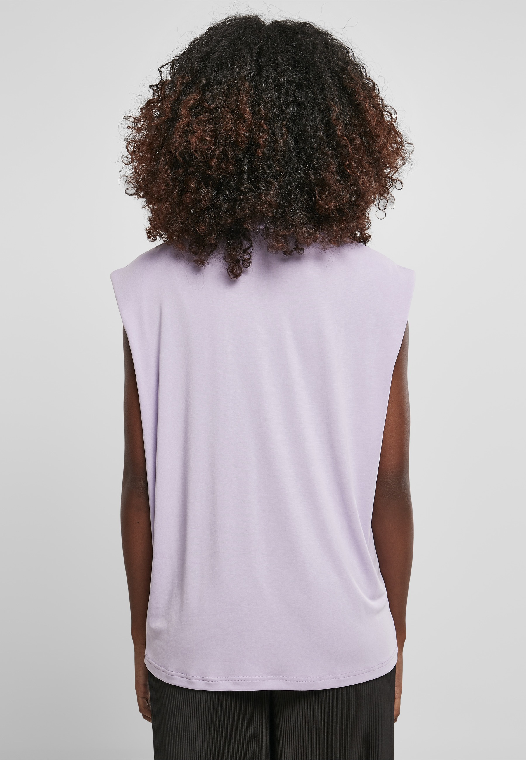 URBAN CLASSICS Tanktop »Urban Classics Damen Ladies Modal Padded Shoulder Tank« 1