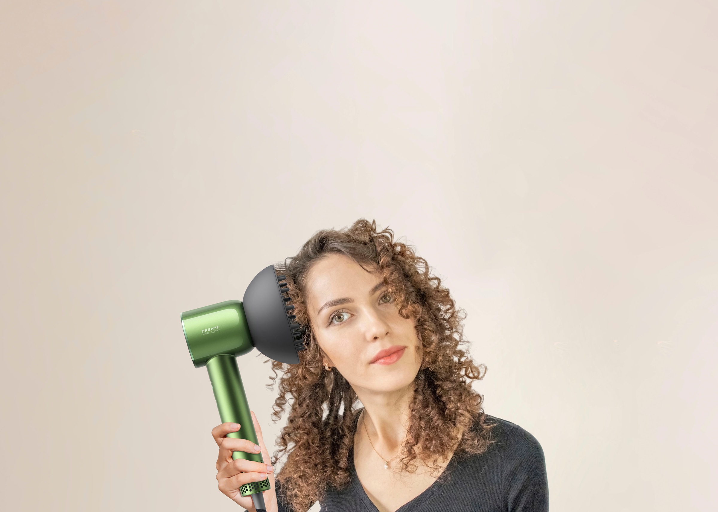 Dreame Haartrockner »Glory Master High-Speed Hair Dryer« 1.600 W 3 Aufsätze drei Düsen, vier Temperaturstufen, geringes Gewicht