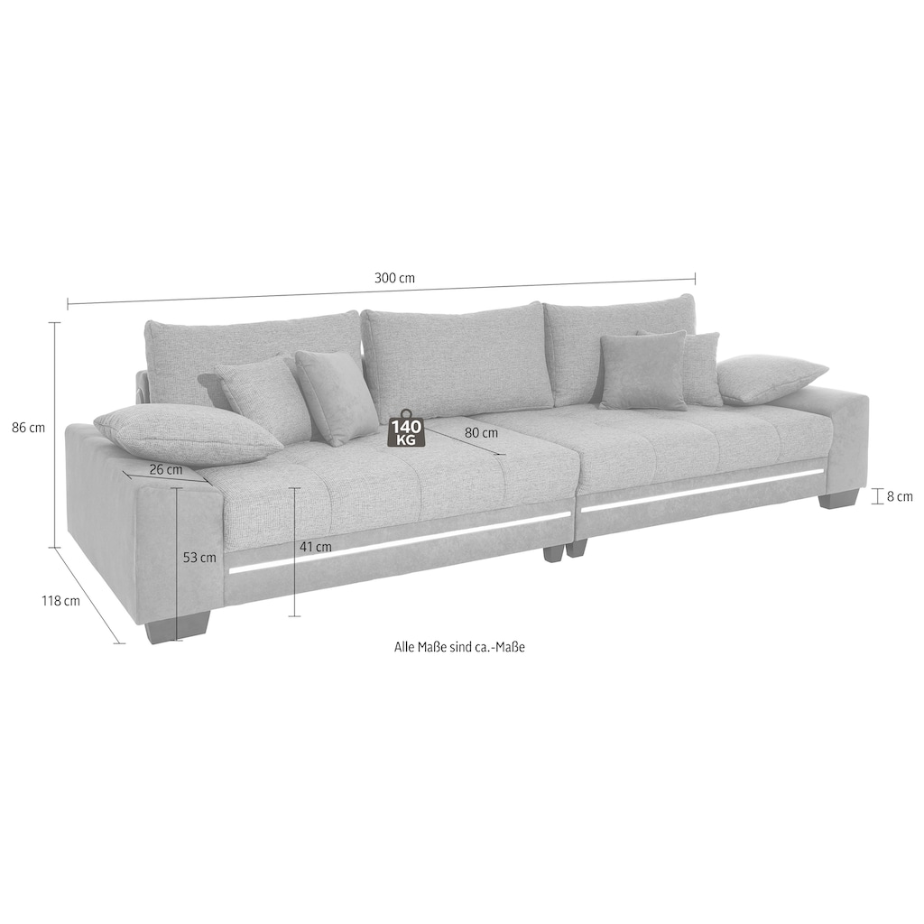 Mr. Couch Big-Sofa »Nikita«