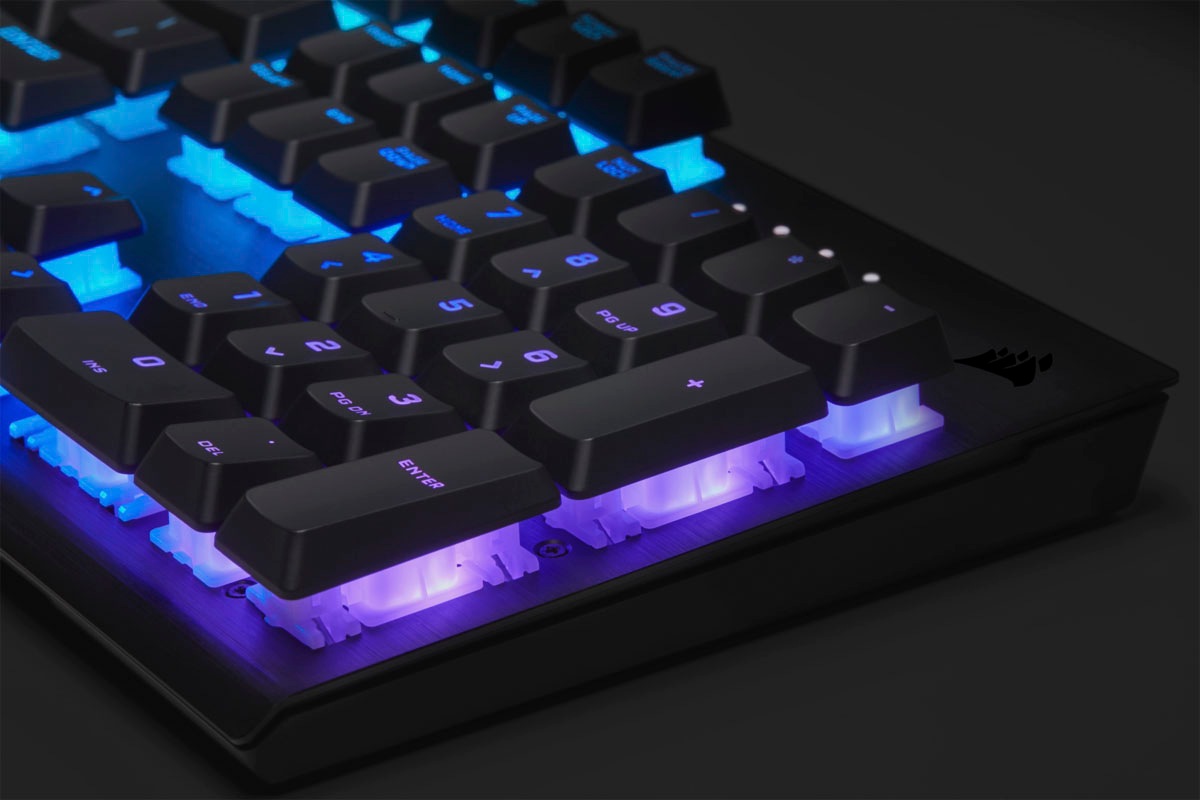 Corsair Gaming-Tastatur, (Multimedia-Tasten)