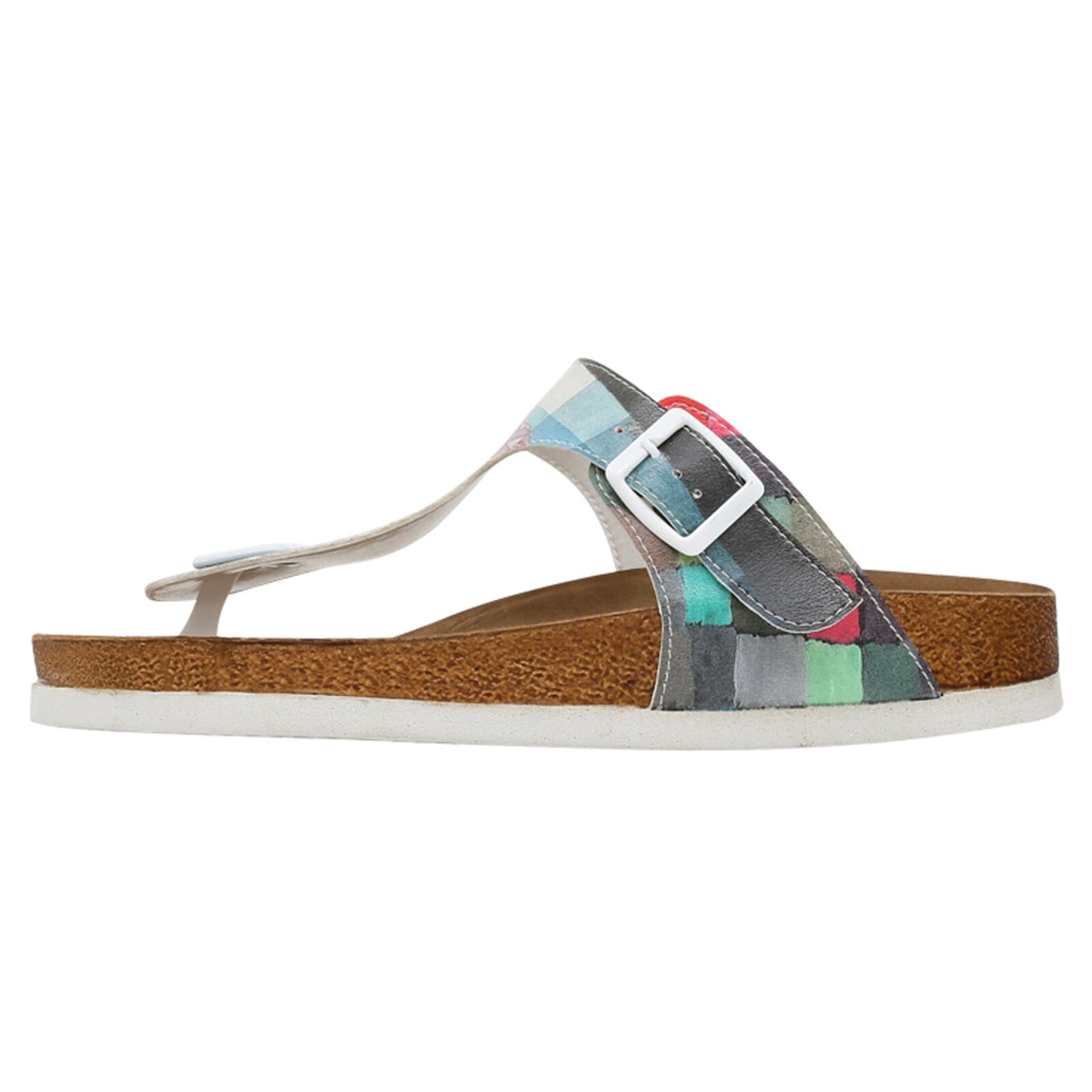 DOGO Zehentrenner "Lila Zehentrenner Planty Damen Sandalen, Lila Zehentrenn günstig online kaufen