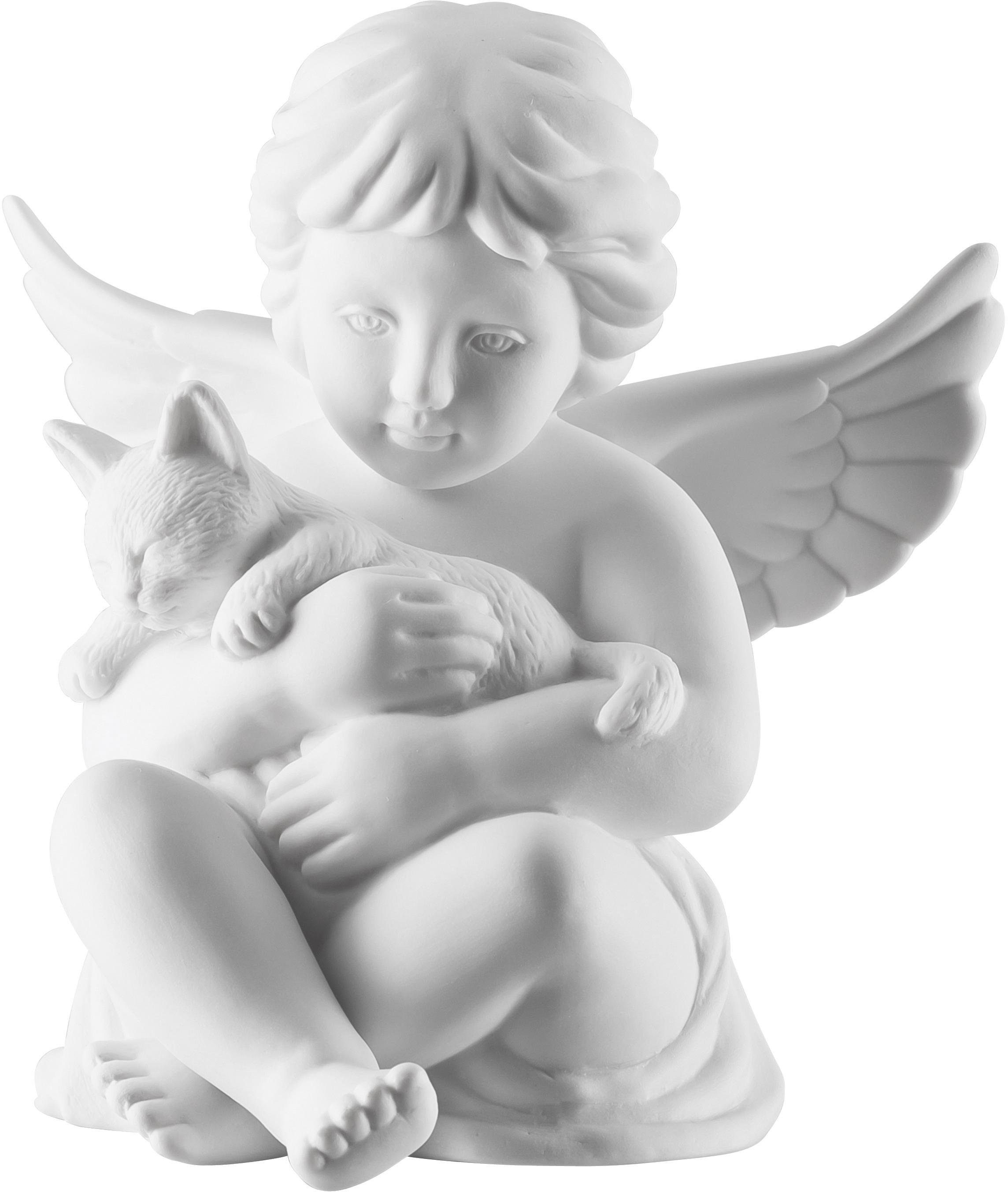 Rosenthal Engelfigur »Engel mit Katze«, (1 St.), Biskuitporzellan, unglasiert kaufen