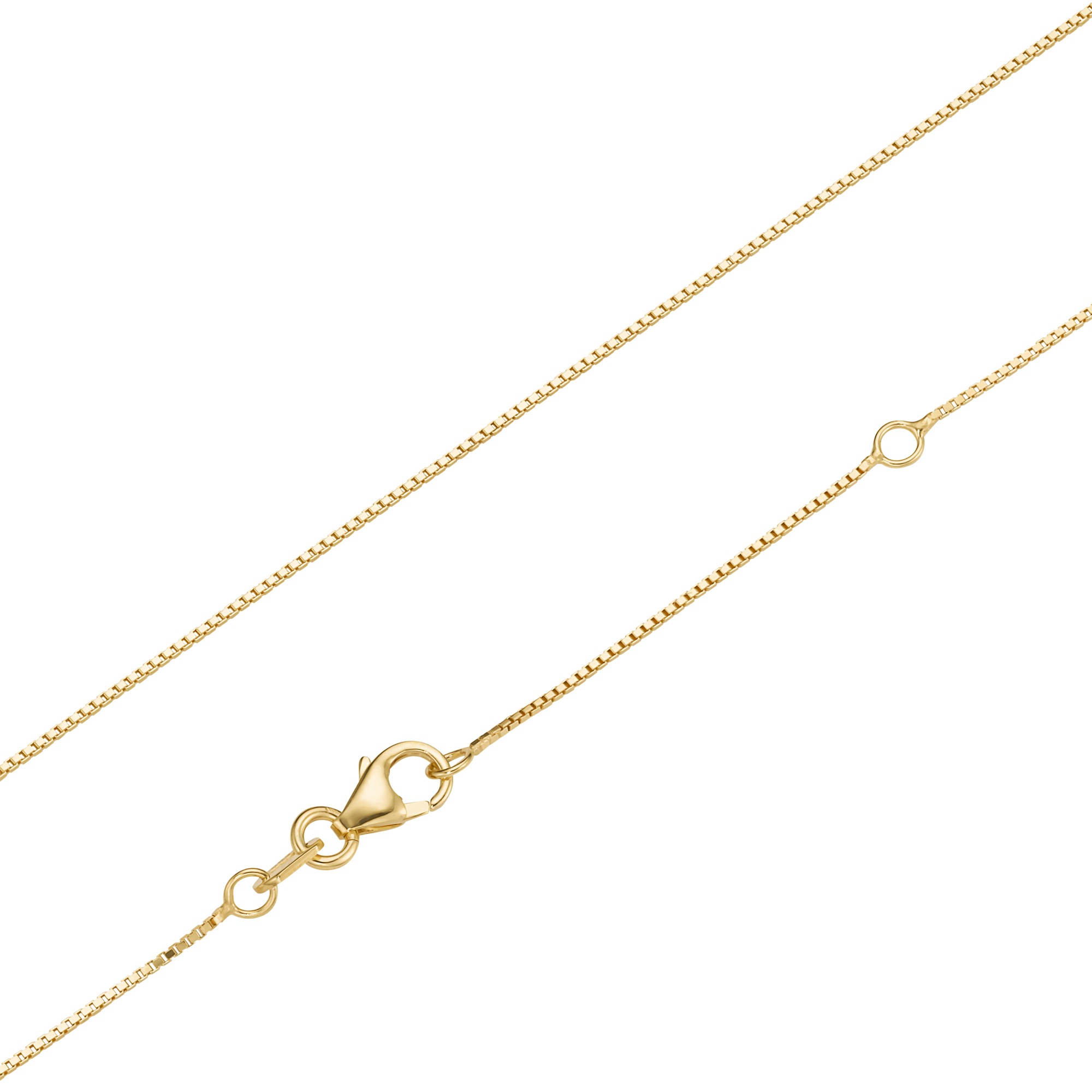Firetti Kette mit Anhänger »Schmuck Geschenk Silber 925 Halsschmuck Halskette Venezianer Kreuz«, mit Zirkonia (synth.)