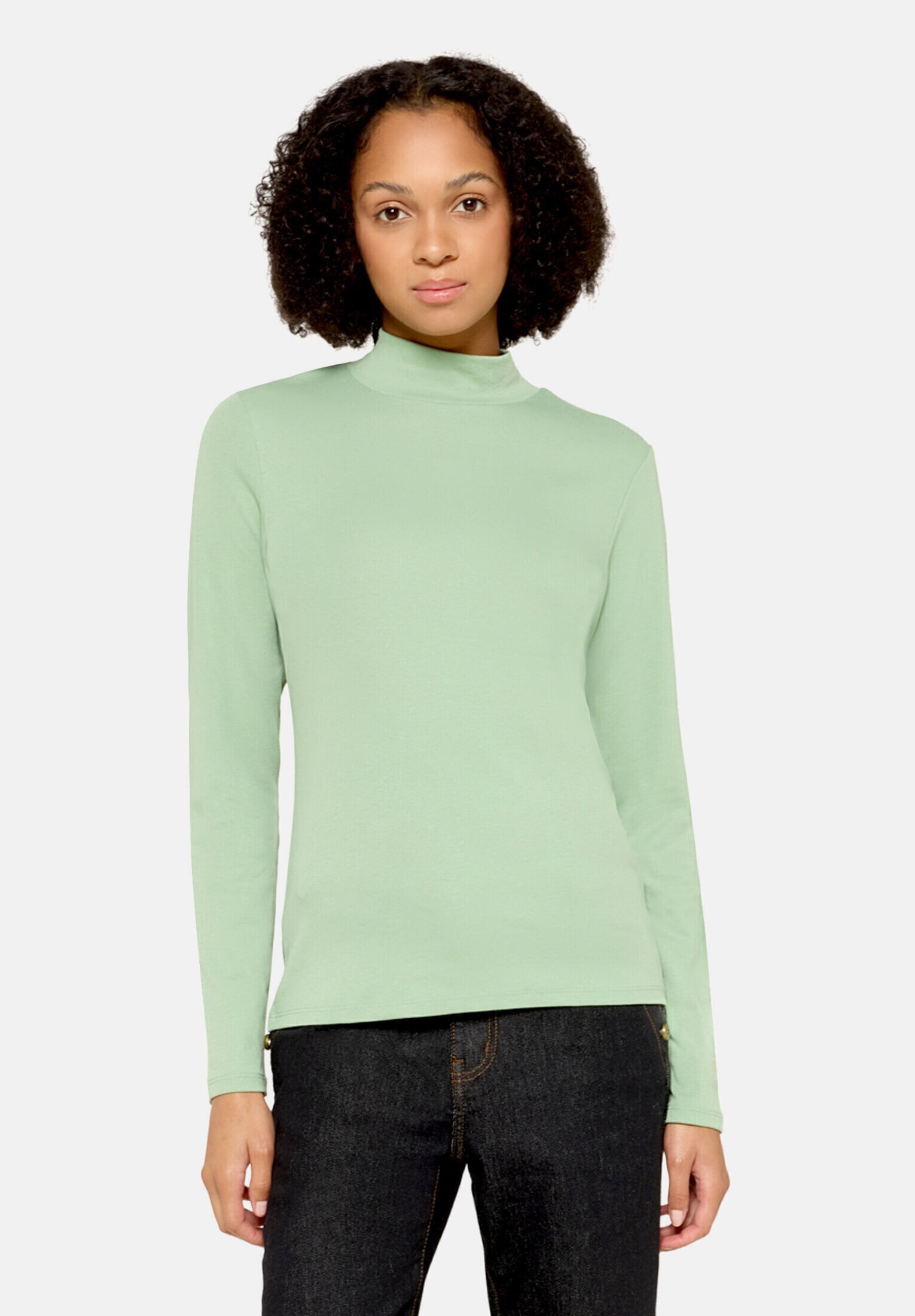 Cartoon Kurzarmshirt »Damen mit Kragen« 1 Stk.
