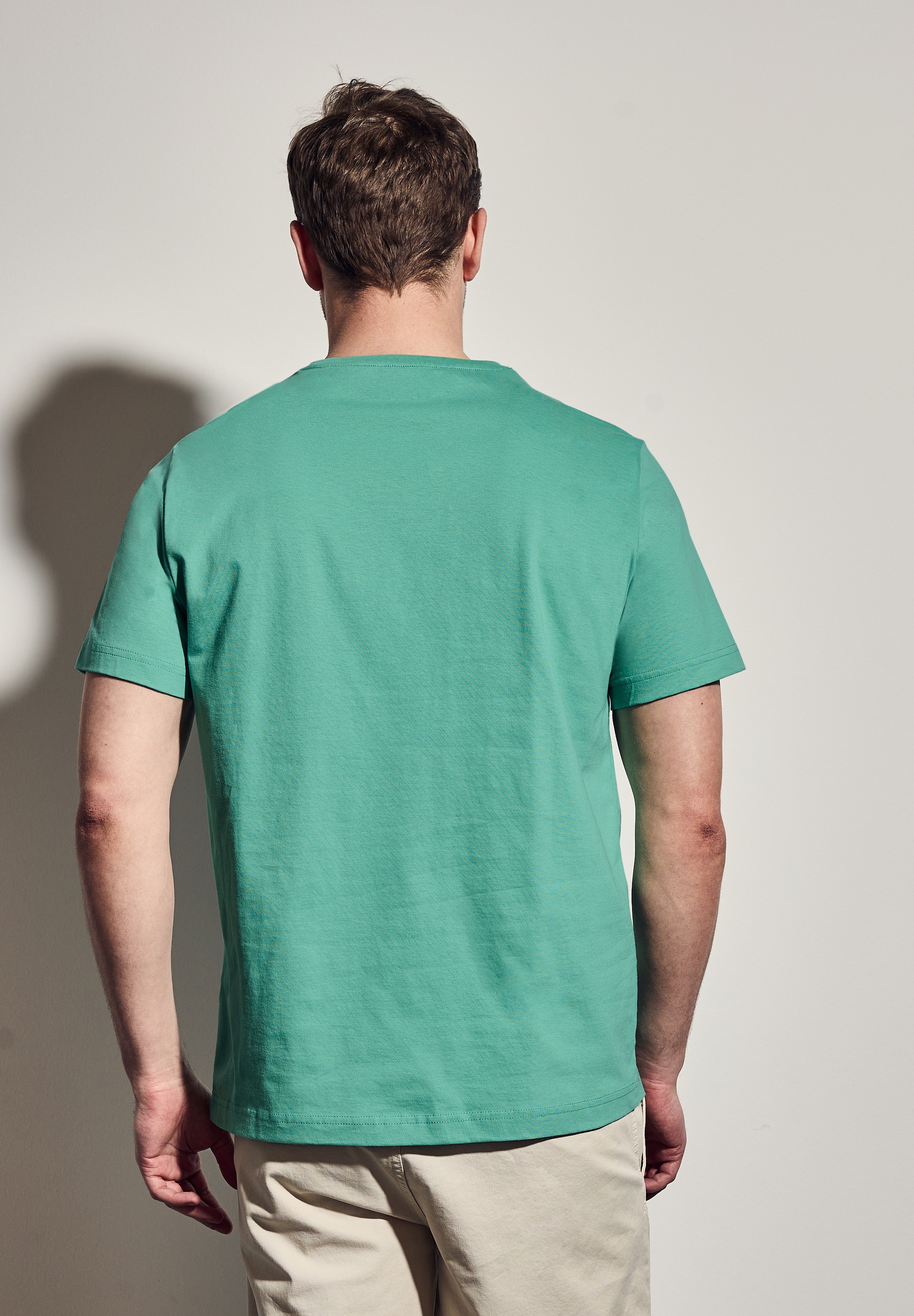 STREET ONE MEN T-Shirt, aus reiner Baumwolle