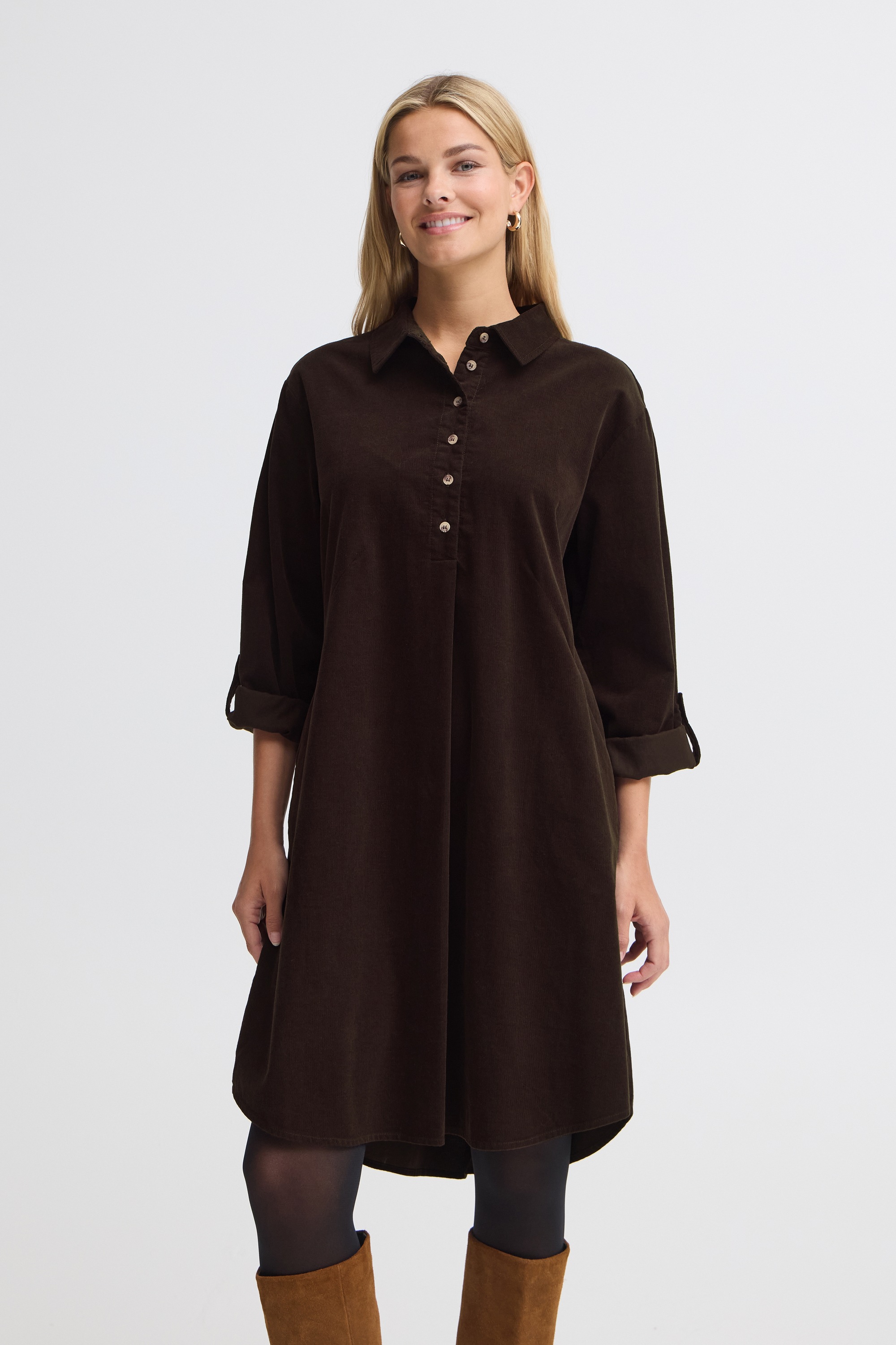 fransa Midikleid »Damen Casual FRCORY«