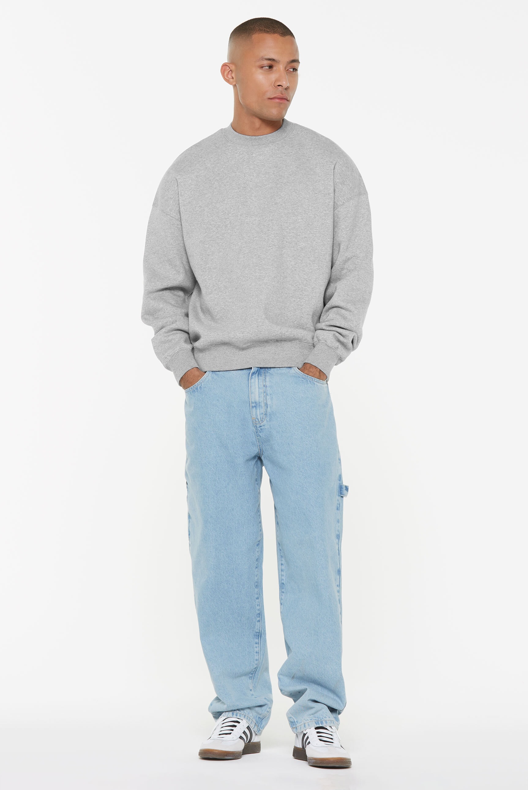 Harlem Soul Sweater, mit überschnittenen Schultern