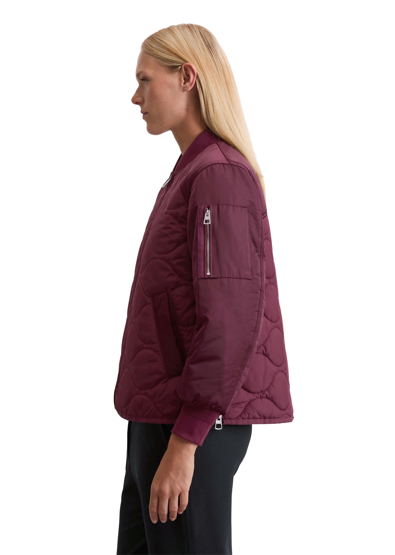 Marc O'Polo Outdoorjacke »im Cape-Stil«, ohne Kapuze
