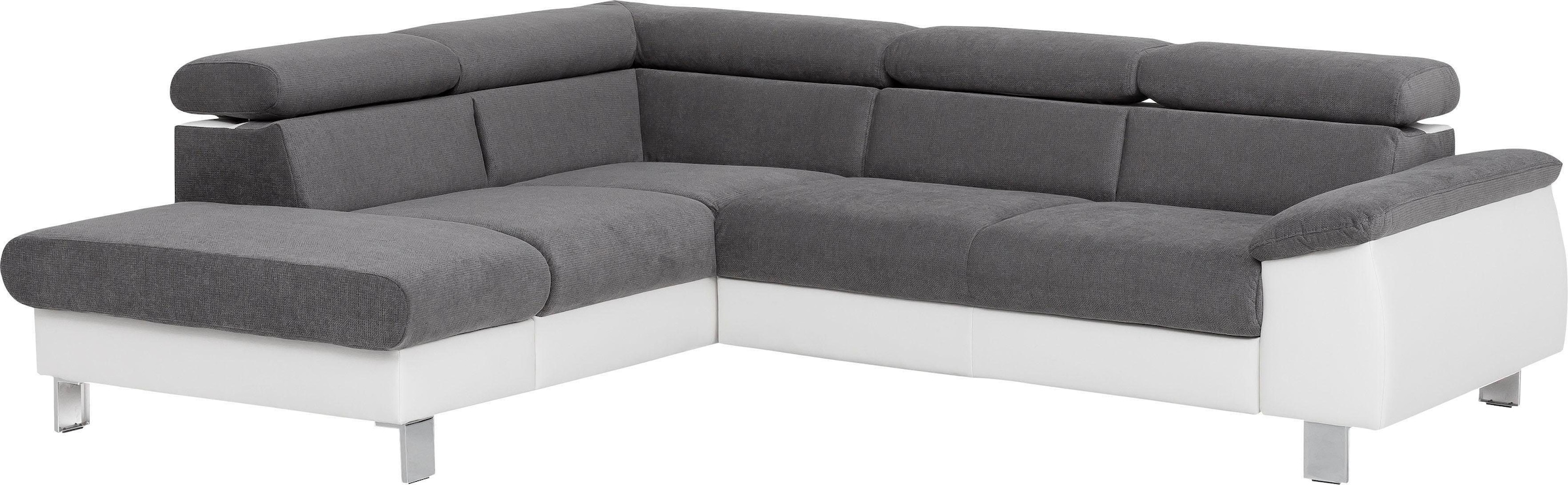 COTTA Polstergarnitur "Komaris L-Form, B: 249 bzw. 100 cm (Set: Ecksofa & H günstig online kaufen