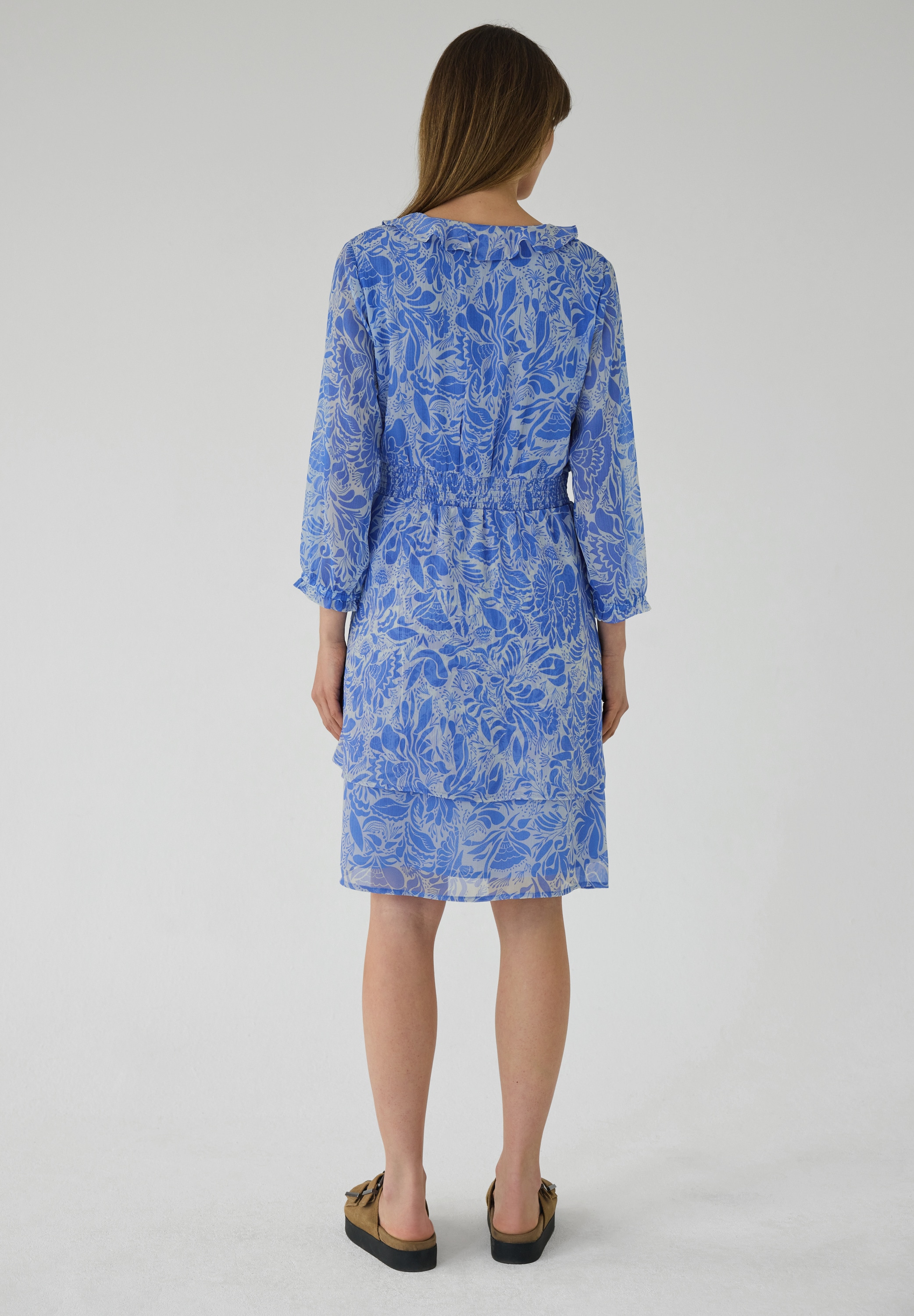 STREET ONE STUDIO Sommerkleid Ohne Taschen knielang