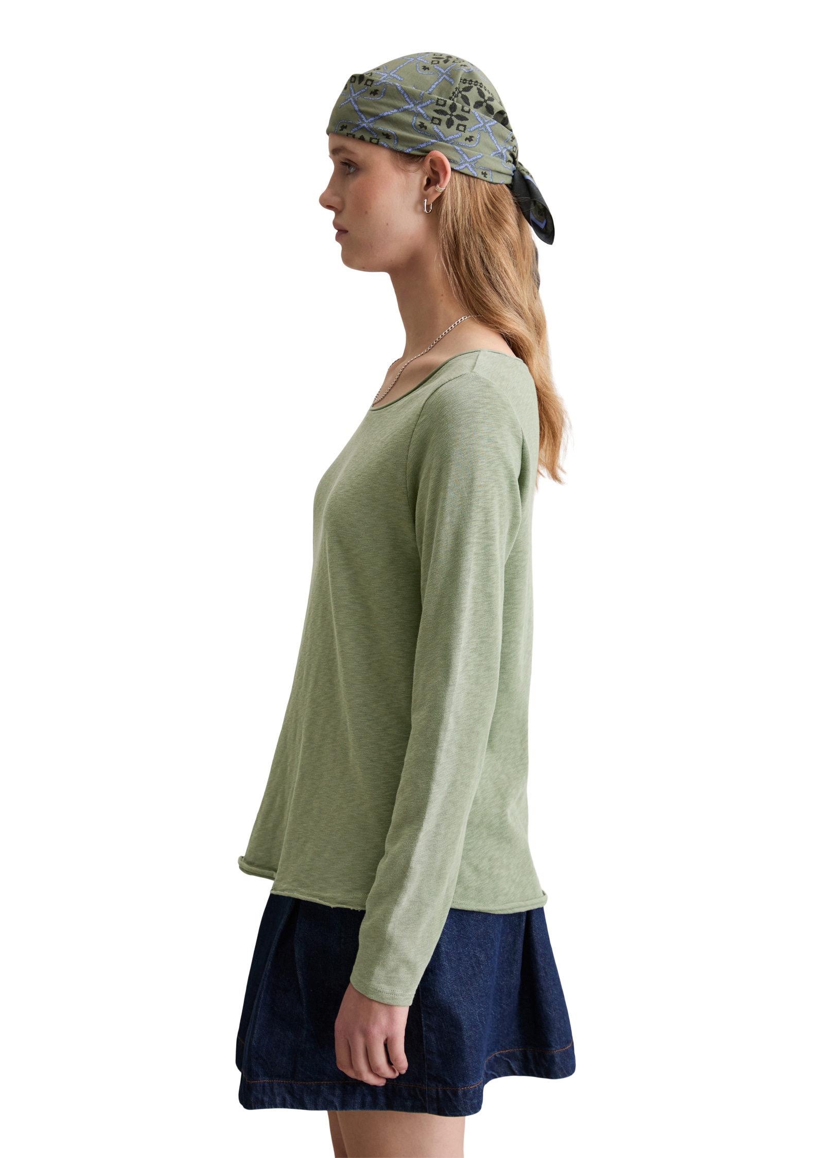 Marc O'Polo DENIM Langarmshirt »aus Organic Cotton«