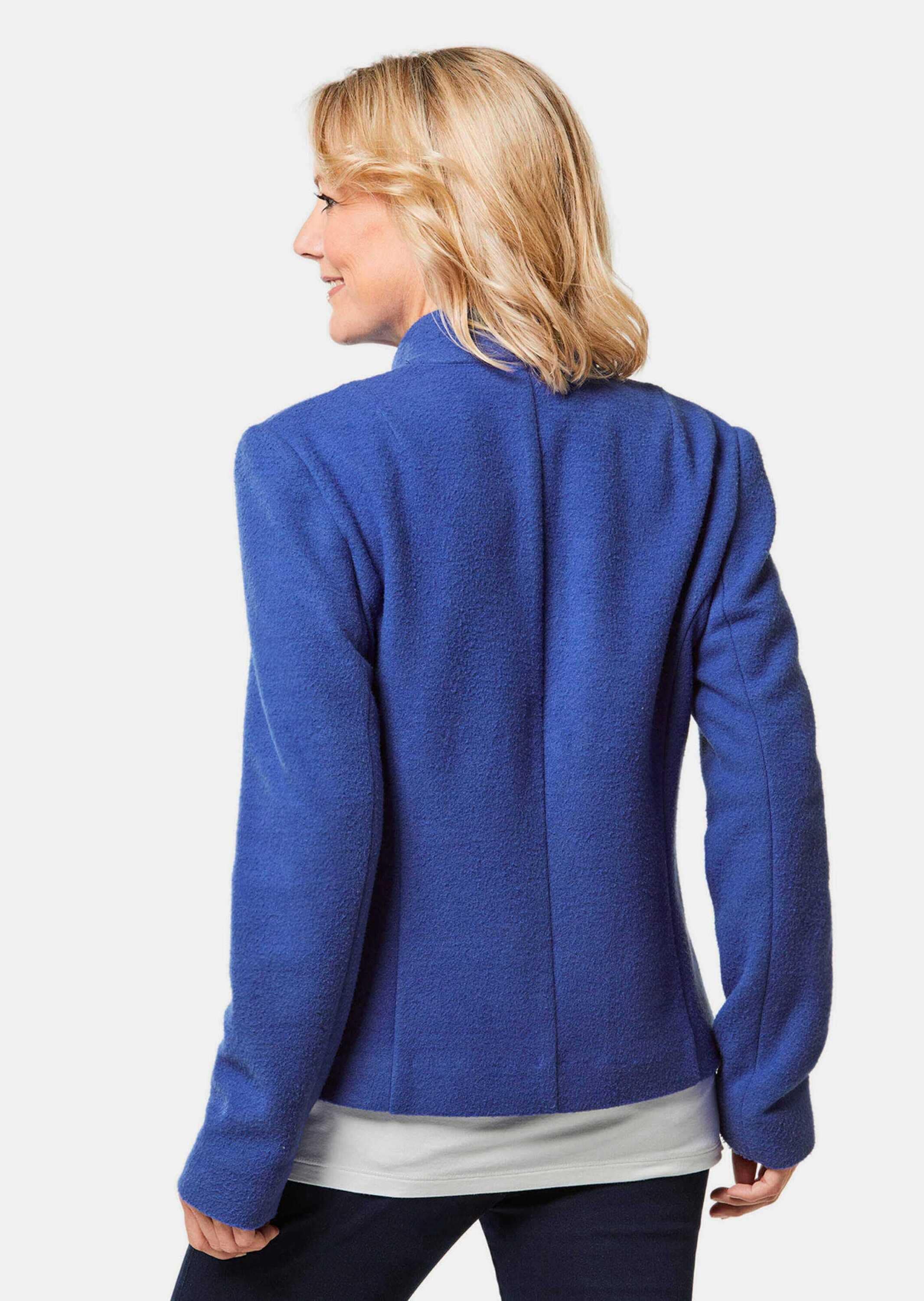 GOLDNER Jackenblazer »Blazer Kurzgröße - Blazer mit raffinierter Kragenlösung«