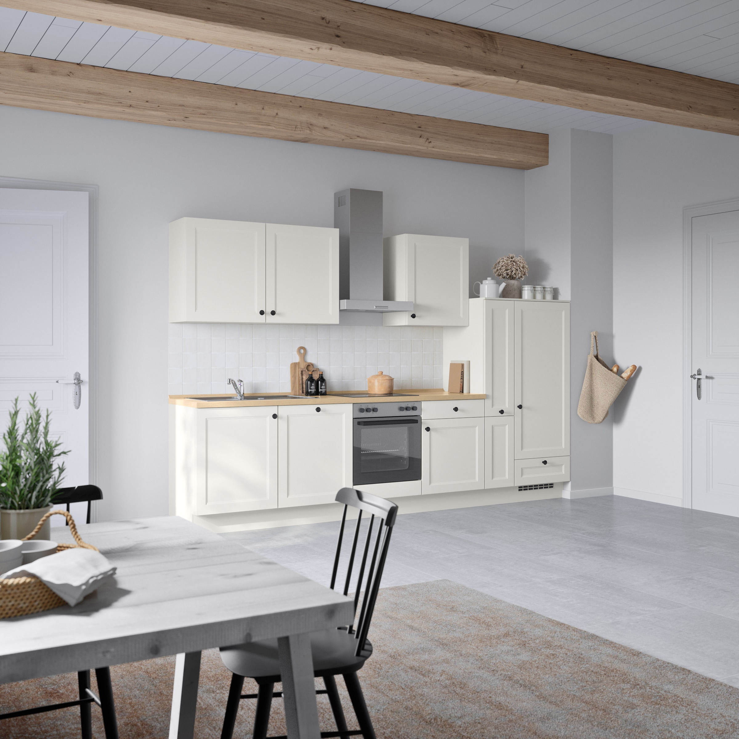 nobilia® Küchenzeile »"Cascada I"«, vormontiert, Ausrichtung wählbar, Breite 330 cm, wahlw. mit E-Geräten