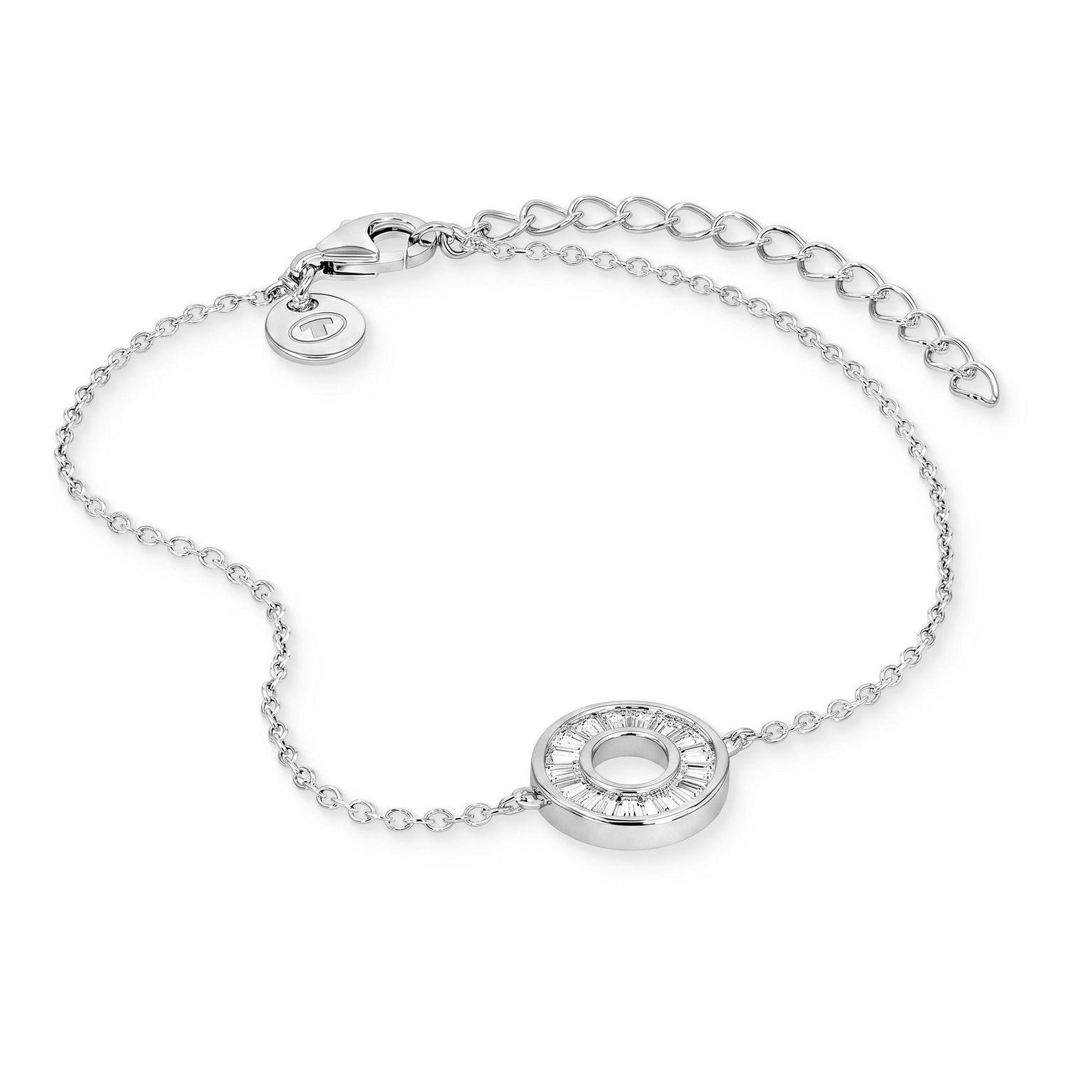 TOM TAILOR Armband »Kreis« mit Zirkonia (synth.)