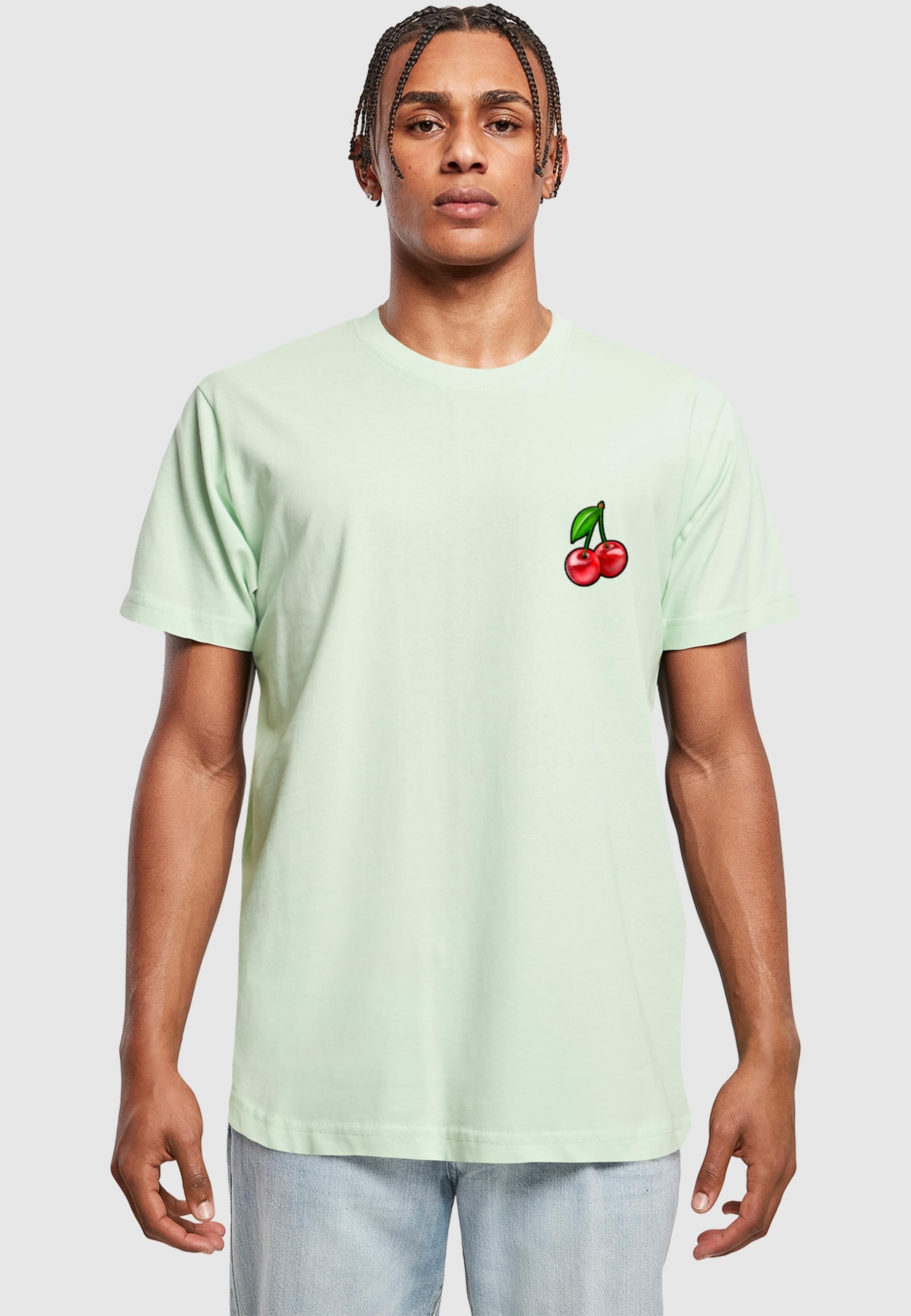 Merchcode T-Shirt »Merchcode Cherries 2 Tee«, (1 tlg.)