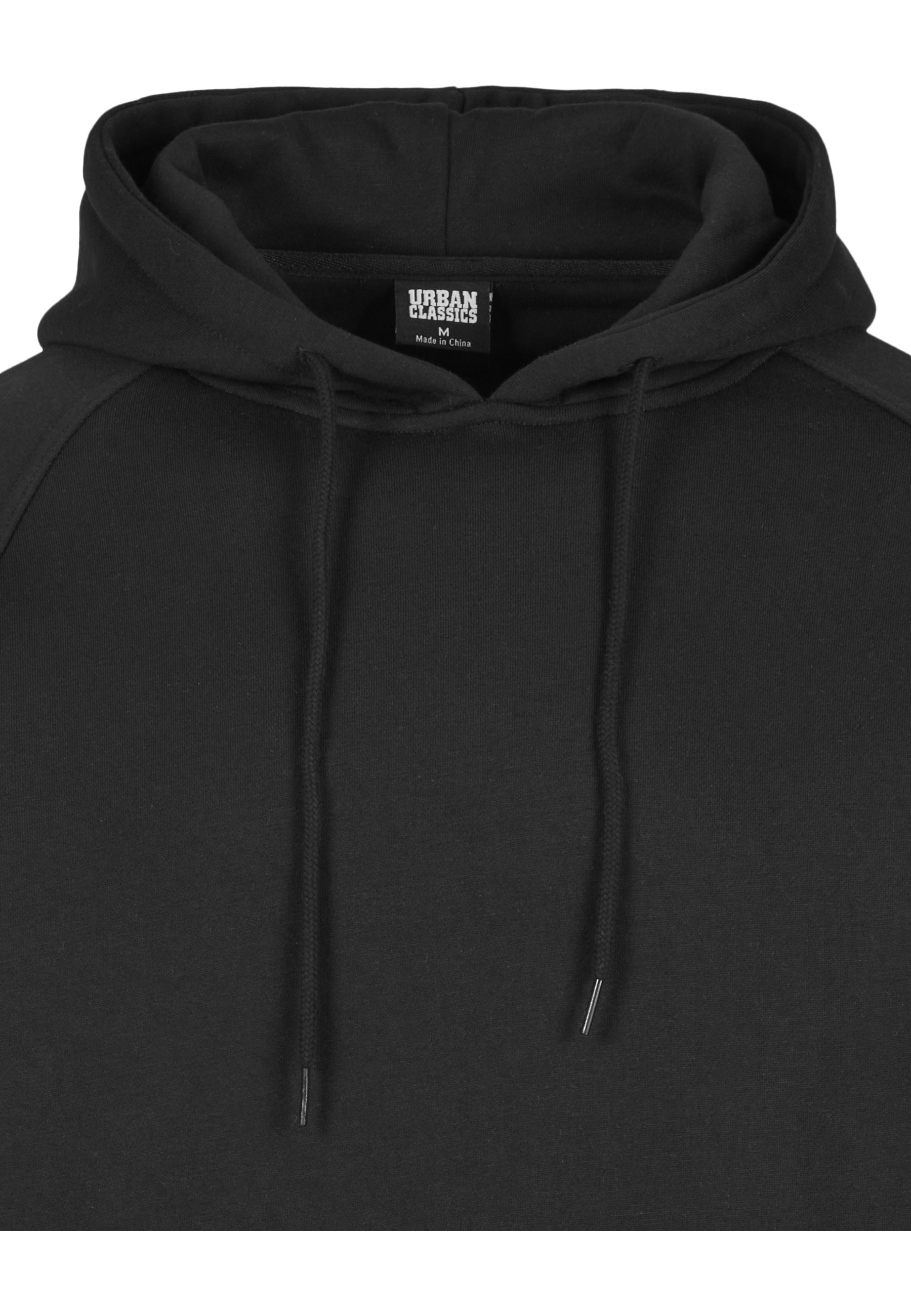 Urban Classics Blanko Kapuzenpullover Schwarz 2XL 2