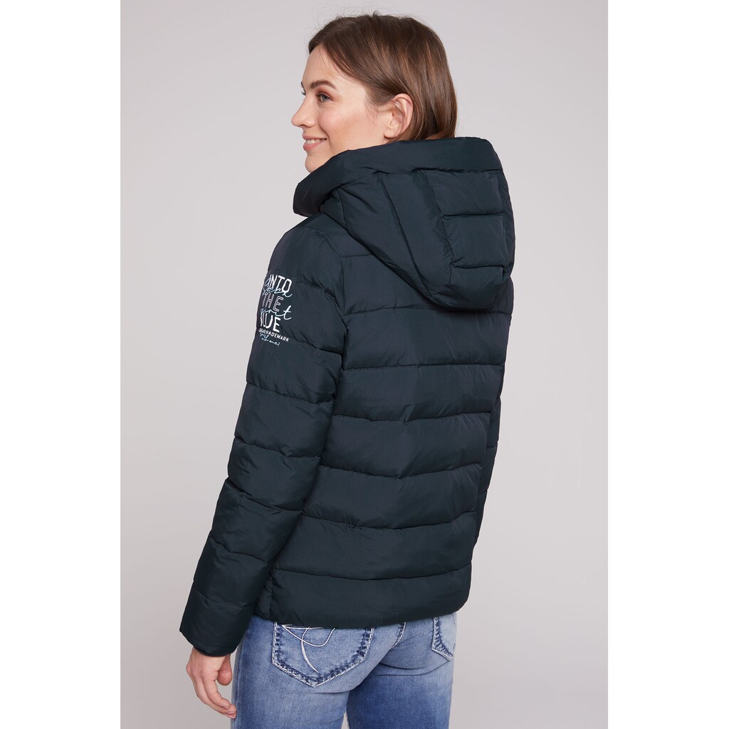 SOCCX Winterjacke, mit Kapuze