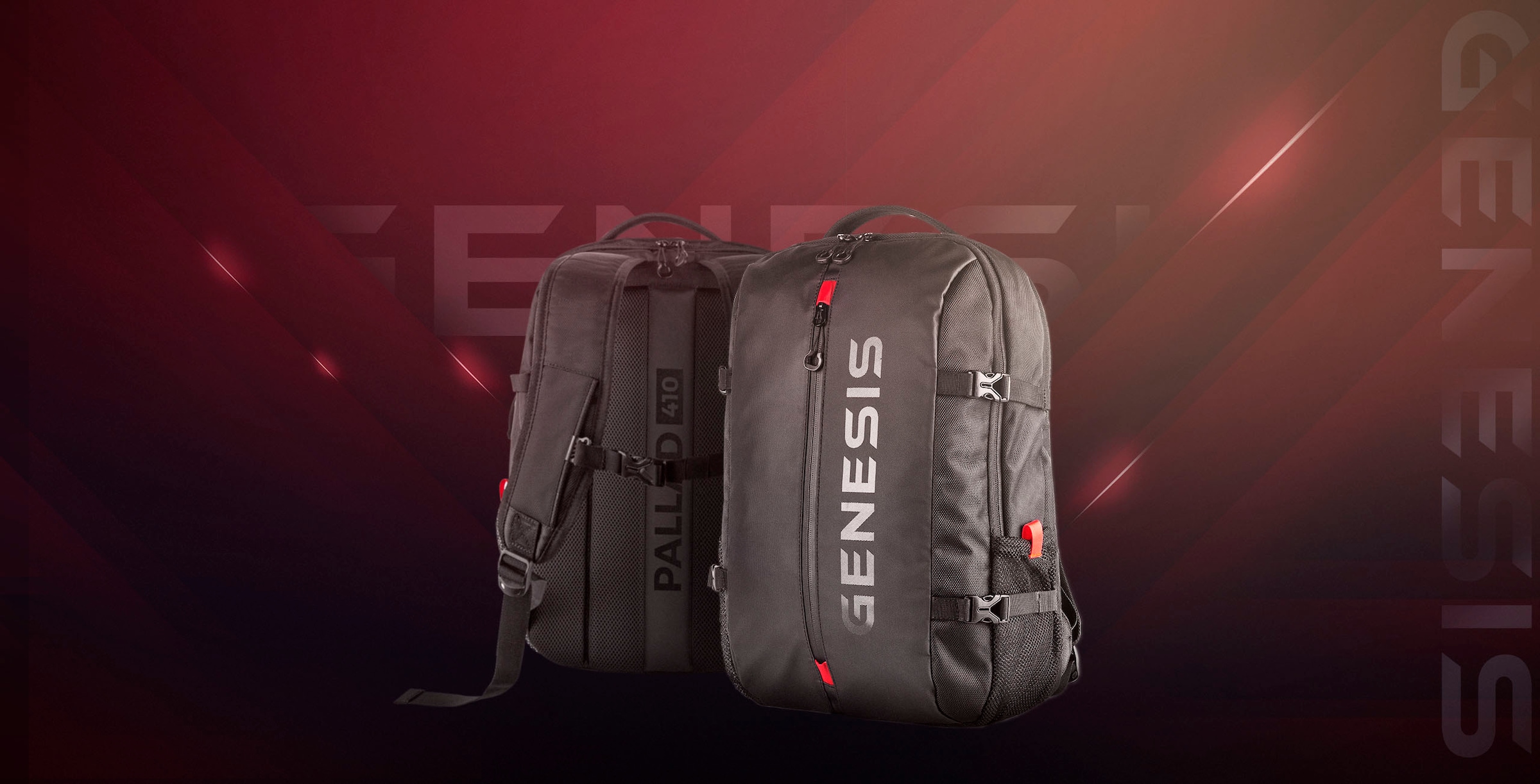 Genesis Notebook-Rucksack »PALLAD 410 schwarz (15,6")«