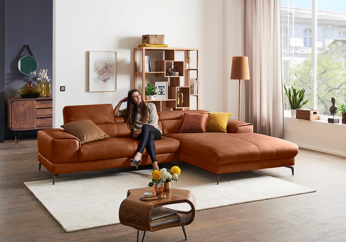 W.SCHILLIG Ecksofa "piedroo, Designsofa mit tollem Sitzkomfort, elegant und günstig online kaufen