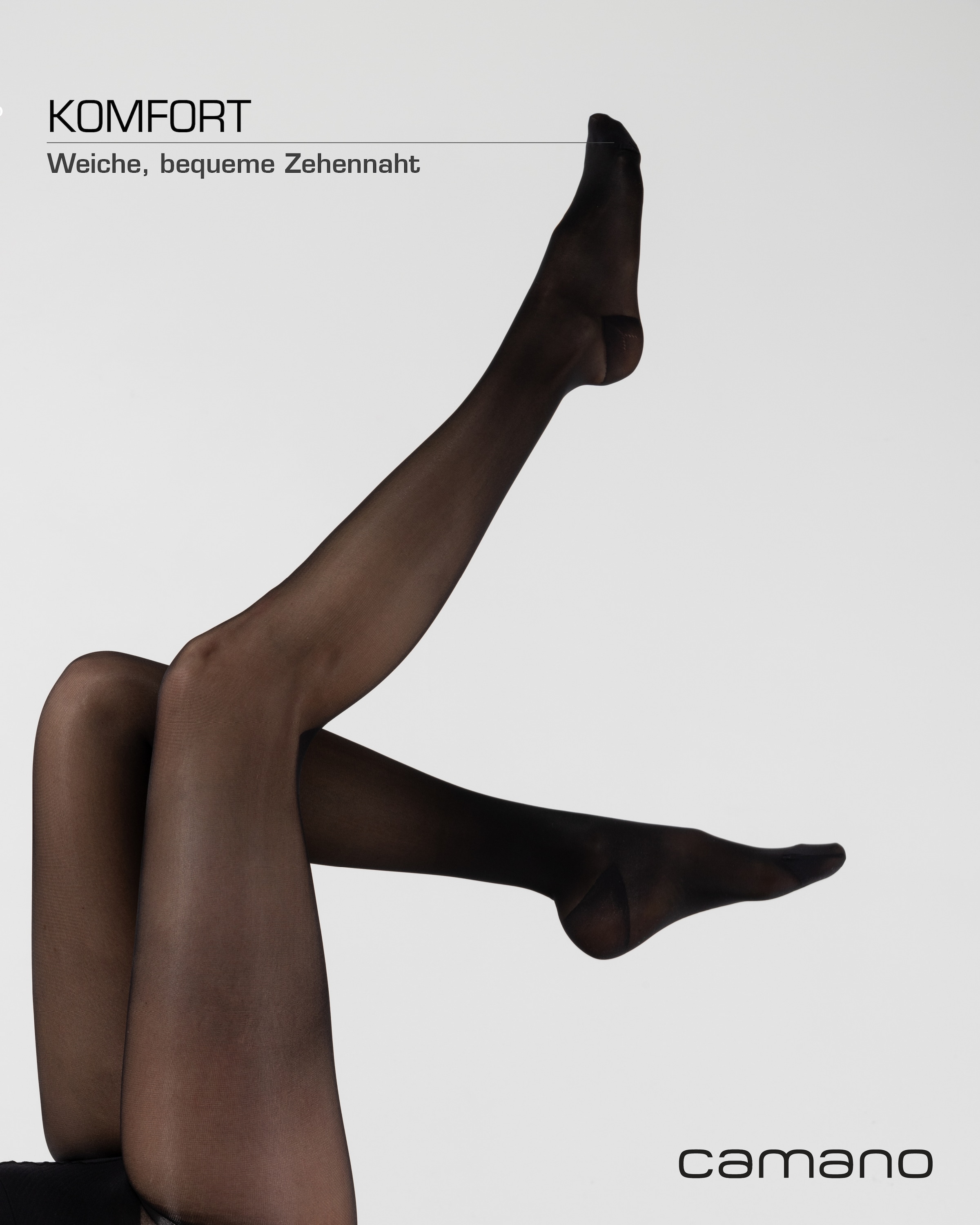 Camano Feinstrumpfhose »fine functional«, (2er Pack), mit nahtloser Verarbeitung
