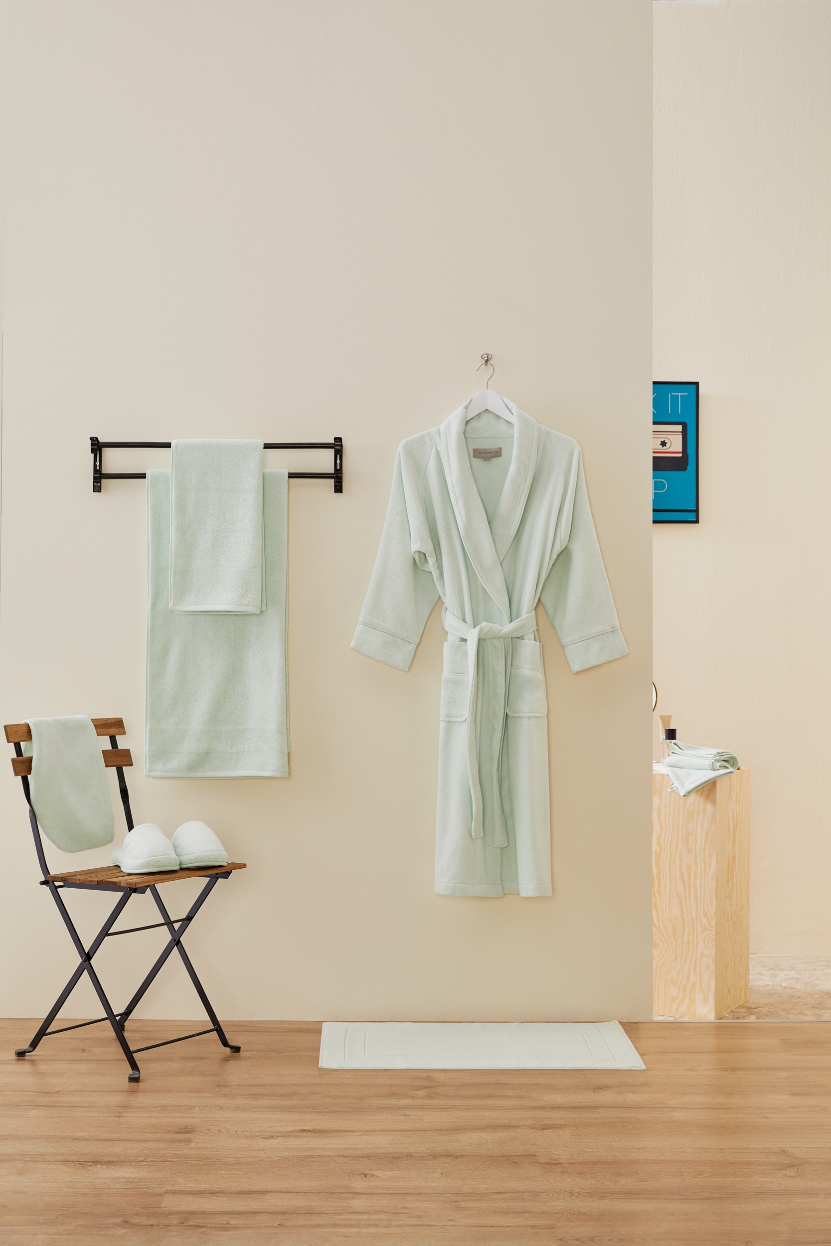 Egeria Unisex-Bademantel "Fresh" 1 Stk. Schalkragen günstig online kaufen