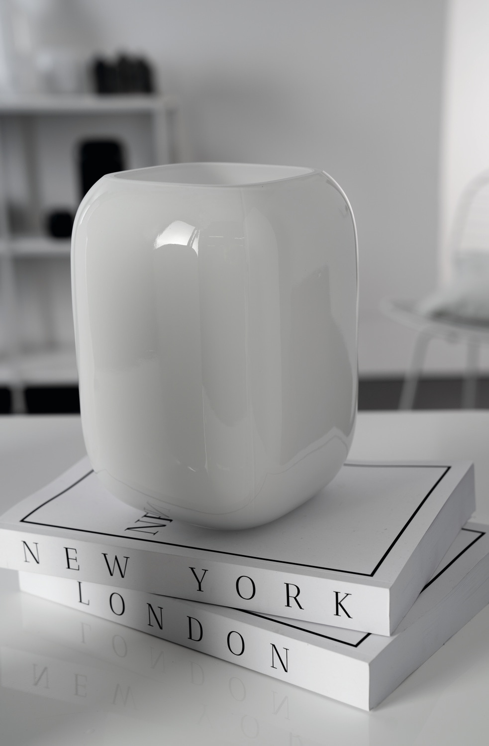 LEONARDO Tischvase »Dekovase MILANO, handgefertigt« aus Glas