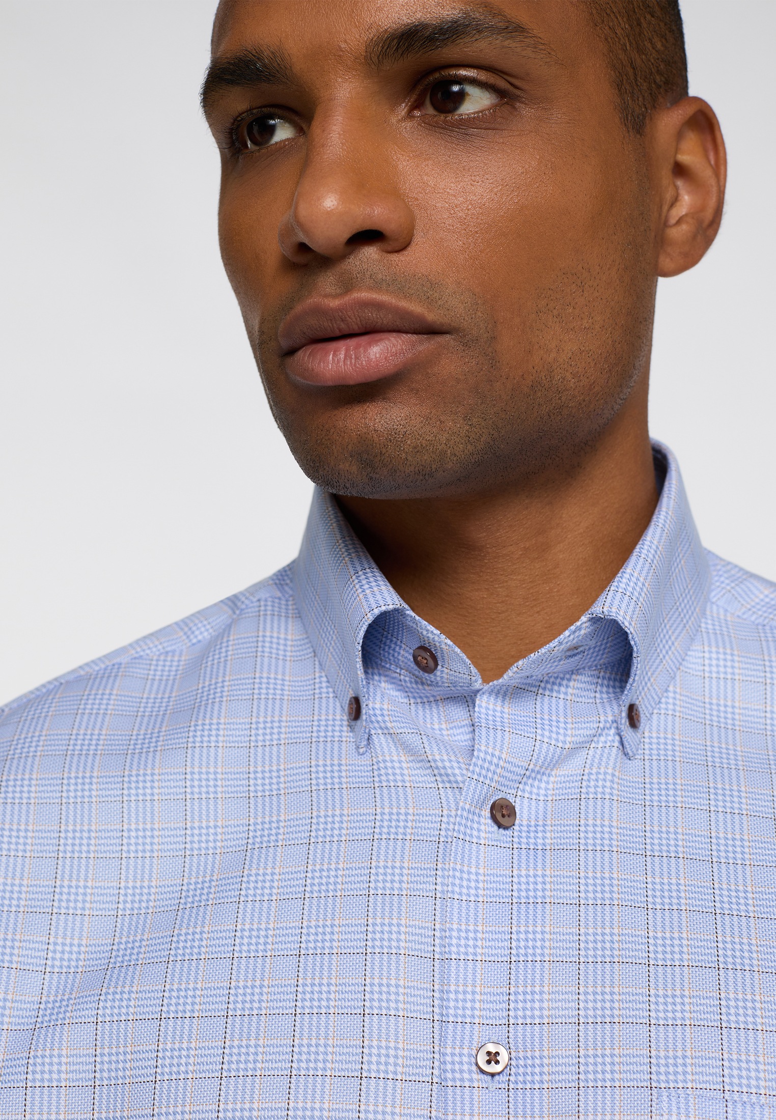 Thumbnail - Eterna Langarmhemd "COMFORT FIT" NON IRON (bügelfrei)