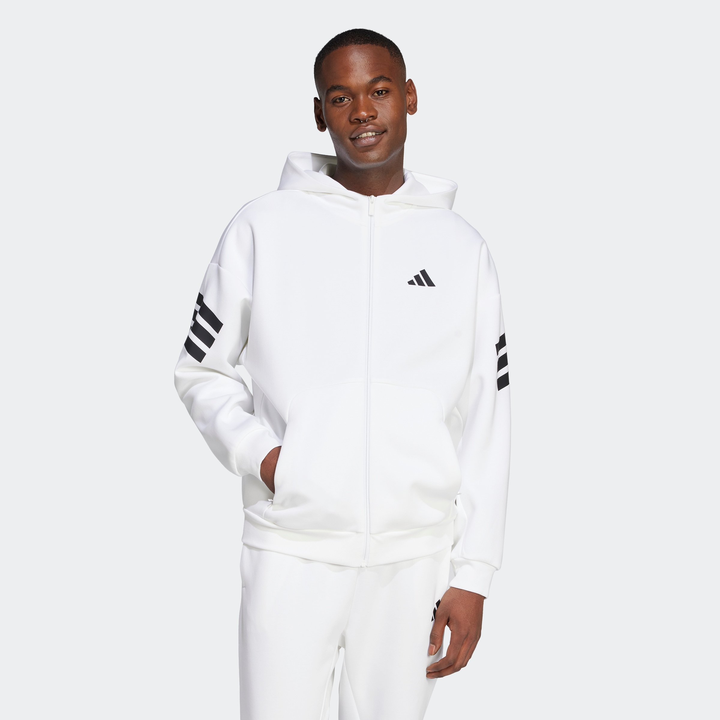 adidas Sportswear Kapuzensweatshirt »M FI 3S FZ«