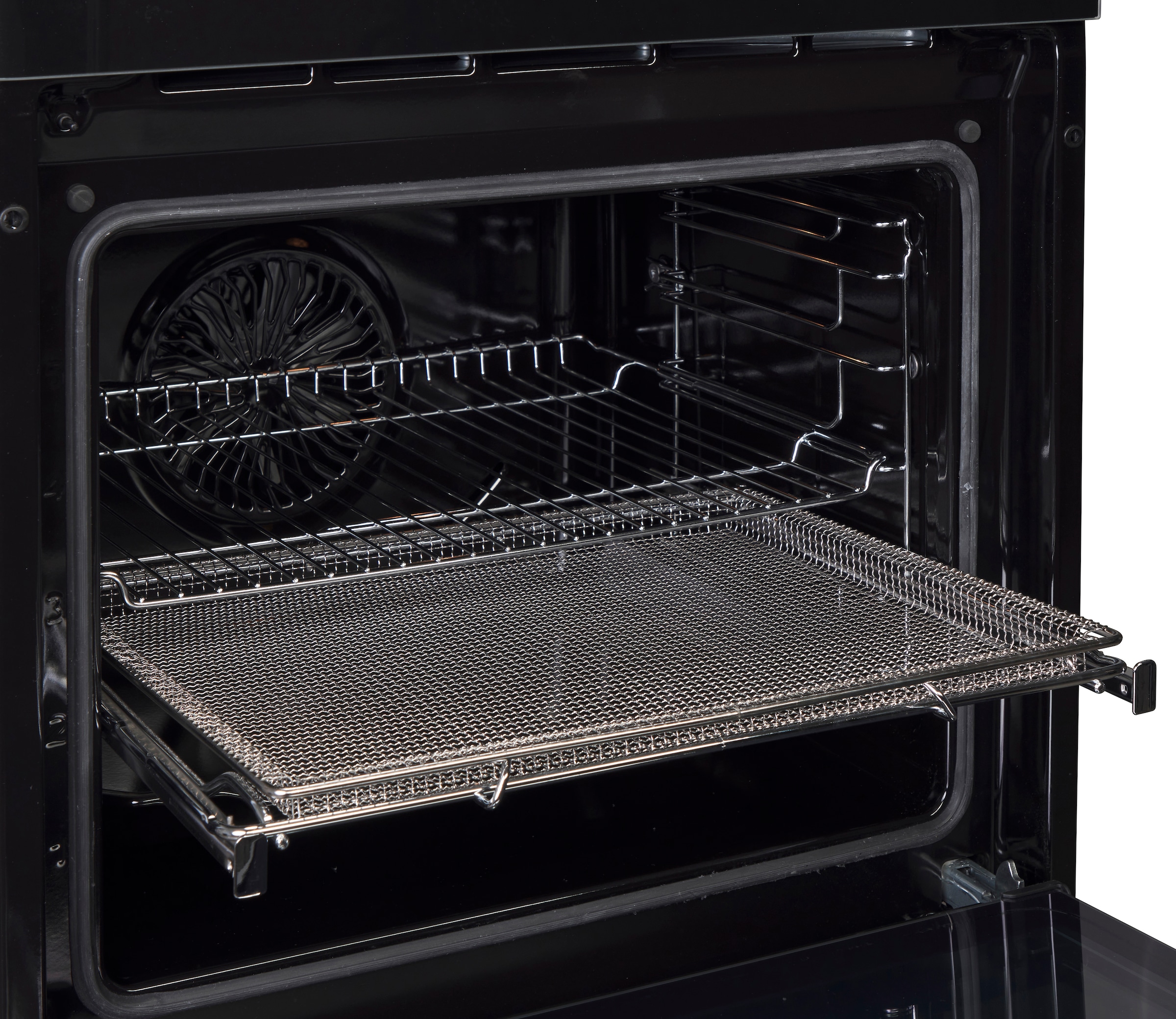 BEKO Einbaubackofen »BCBIM17400B« mit 1-fach-Teleskopauszug mit SteamShine Mit AirFry knusprig frittieren im Ofen – ganz ohne zusätzliches Fett