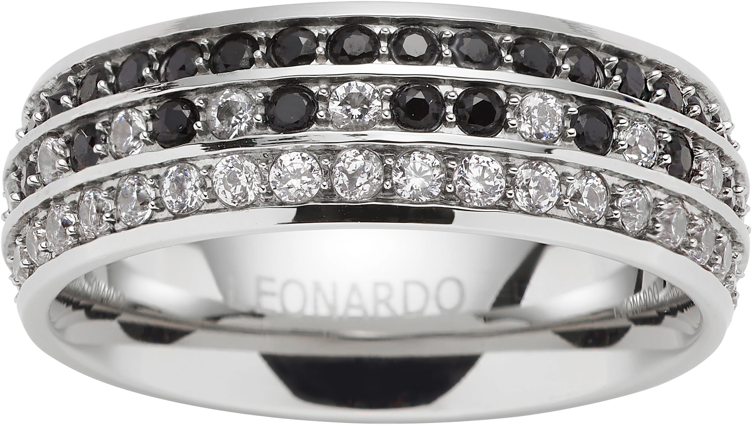 LEONARDO Fingerring »Ring Atura, 024318,024319,024320,024321,024322«, mit Zirkonia (synth.)