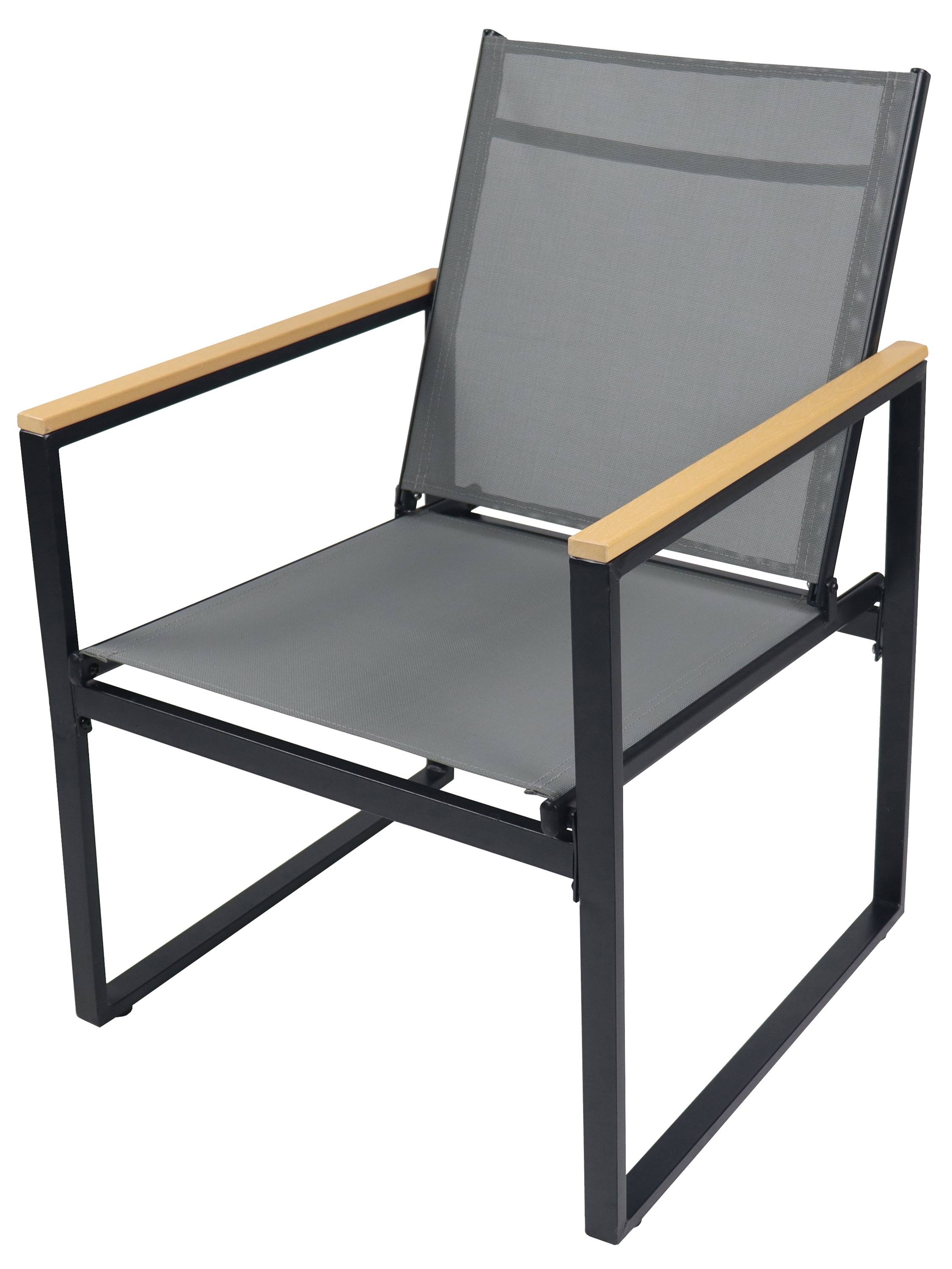 Thumbnail - VCM Gartenstuhl "4-tlg. Gartenstuhl Balkonstuhl Lounge Volasi" () 4 Stk.