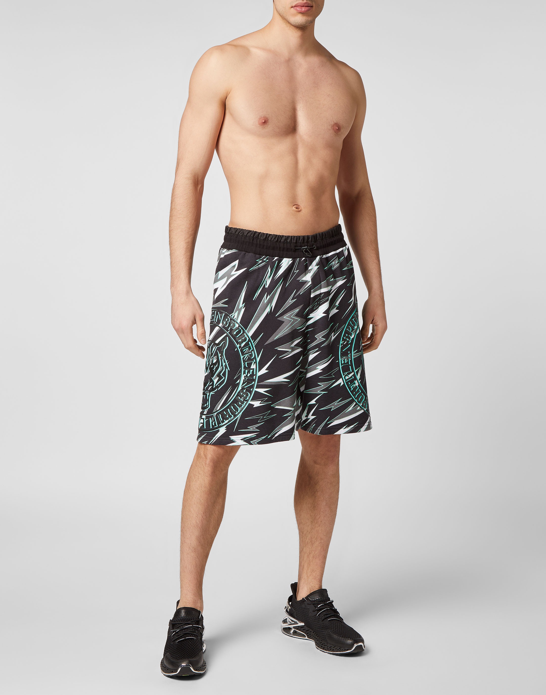 PLEIN SPORT Jogg-Bermudas »Tiger«