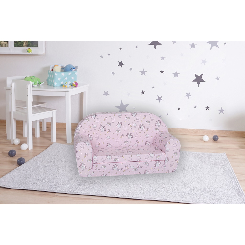 Knorrtoys® Sofa »Rainbow Unicorn«, für Kinder; Made in Europe
