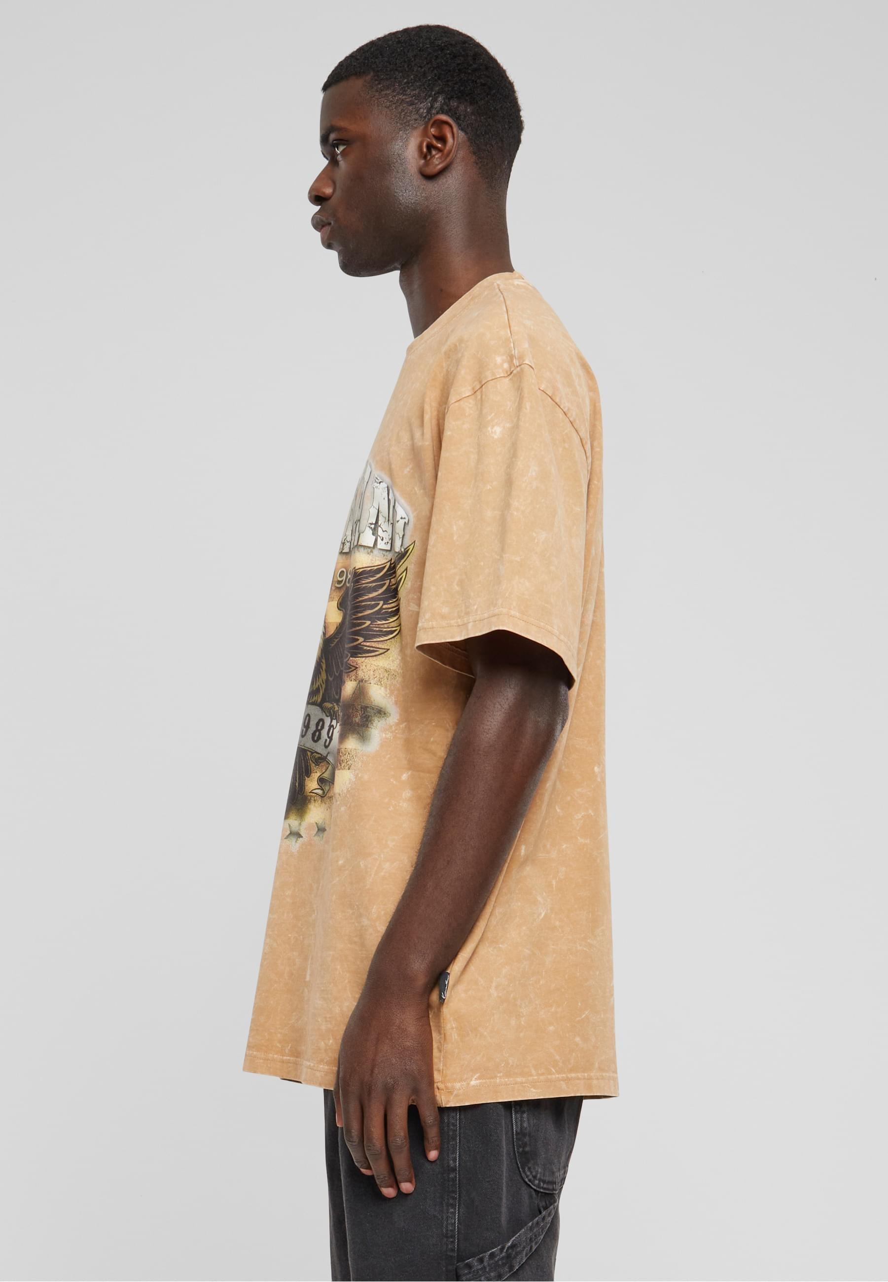 Karl Kani T-Shirt »Karl Kani Herren KM241-058-2 KK Small Signature Washed Eagle Tee«, (1 tlg.)