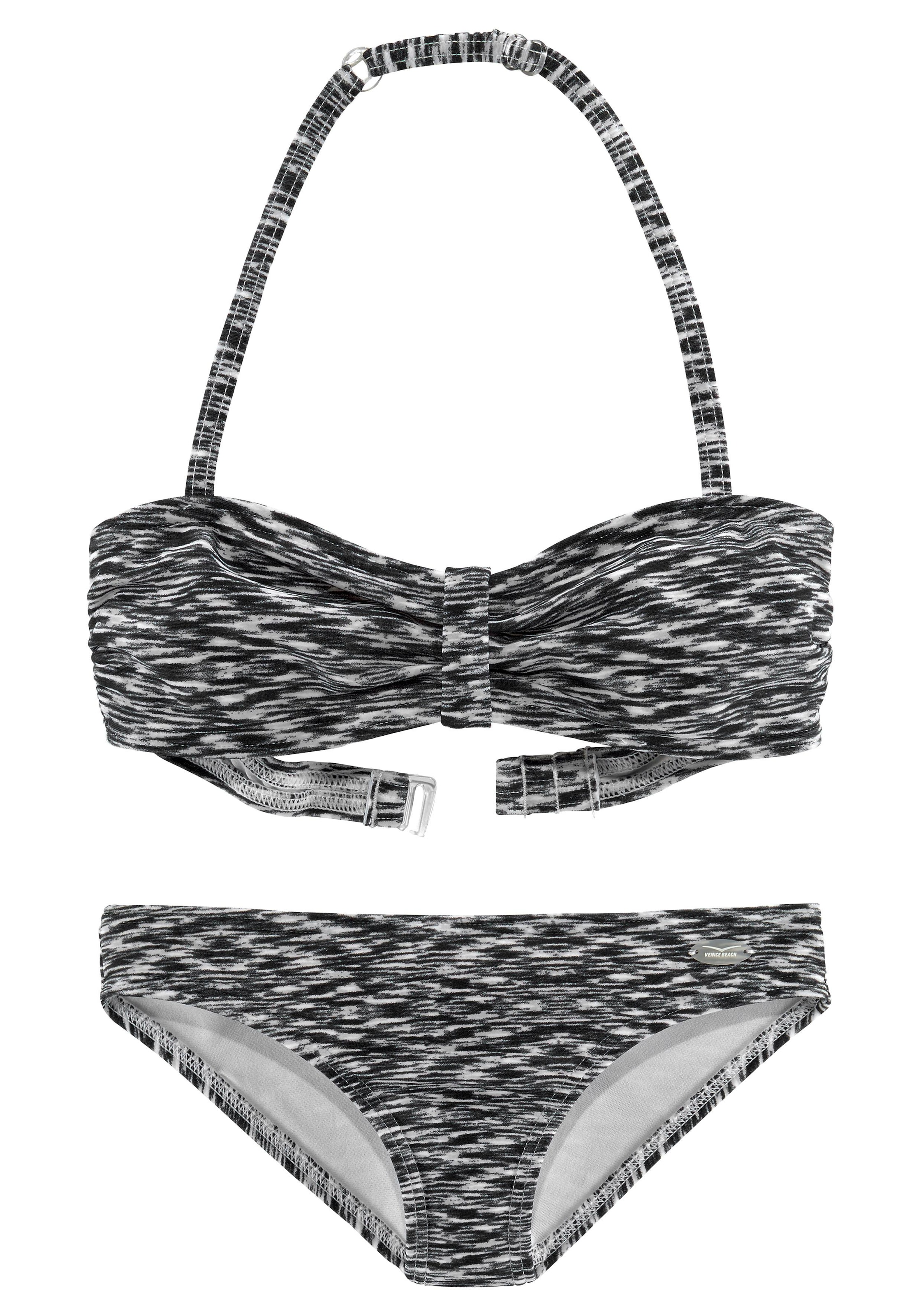 Venice Beach Bandeau-Bikini, in Melange-Optik | BAUR für ▷