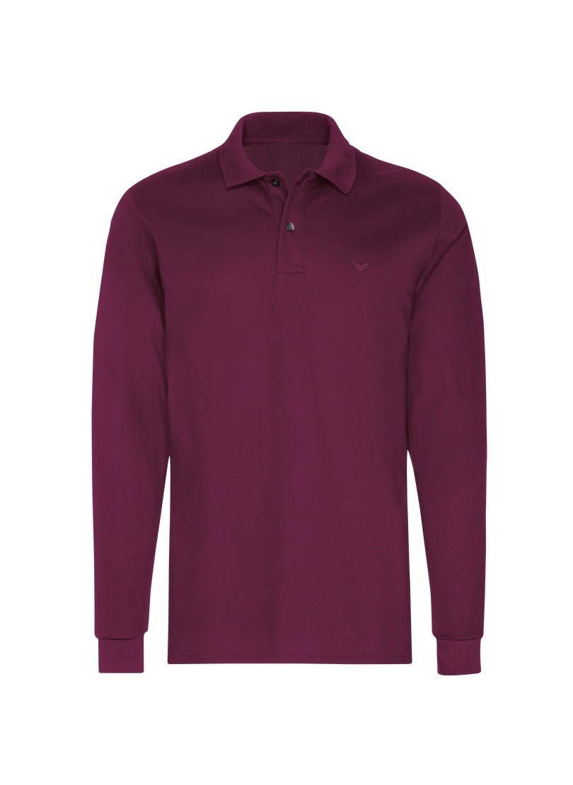 Trigema Poloshirt "TRIGEMA Langarm Poloshirt mit Armbündchen" 1 Stk. tlg. günstig online kaufen