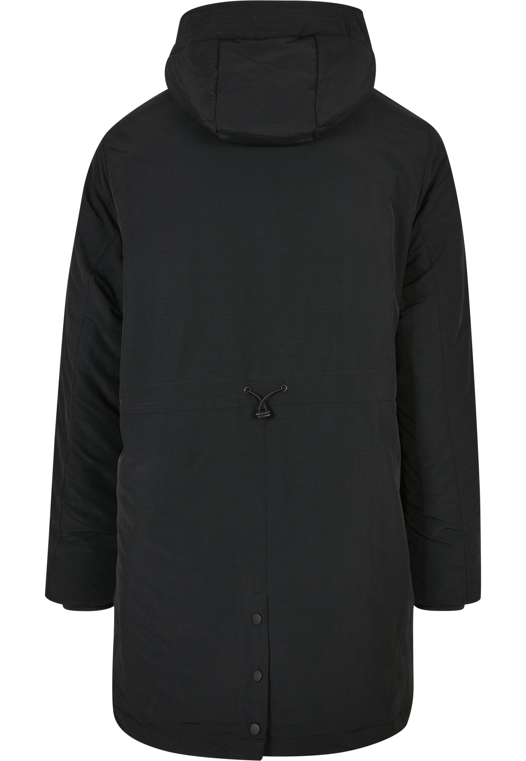 URBAN CLASSICS Winterjacke »Urban Classics Herren Light Parka« 1 Stk. tlg. mit Kapuze